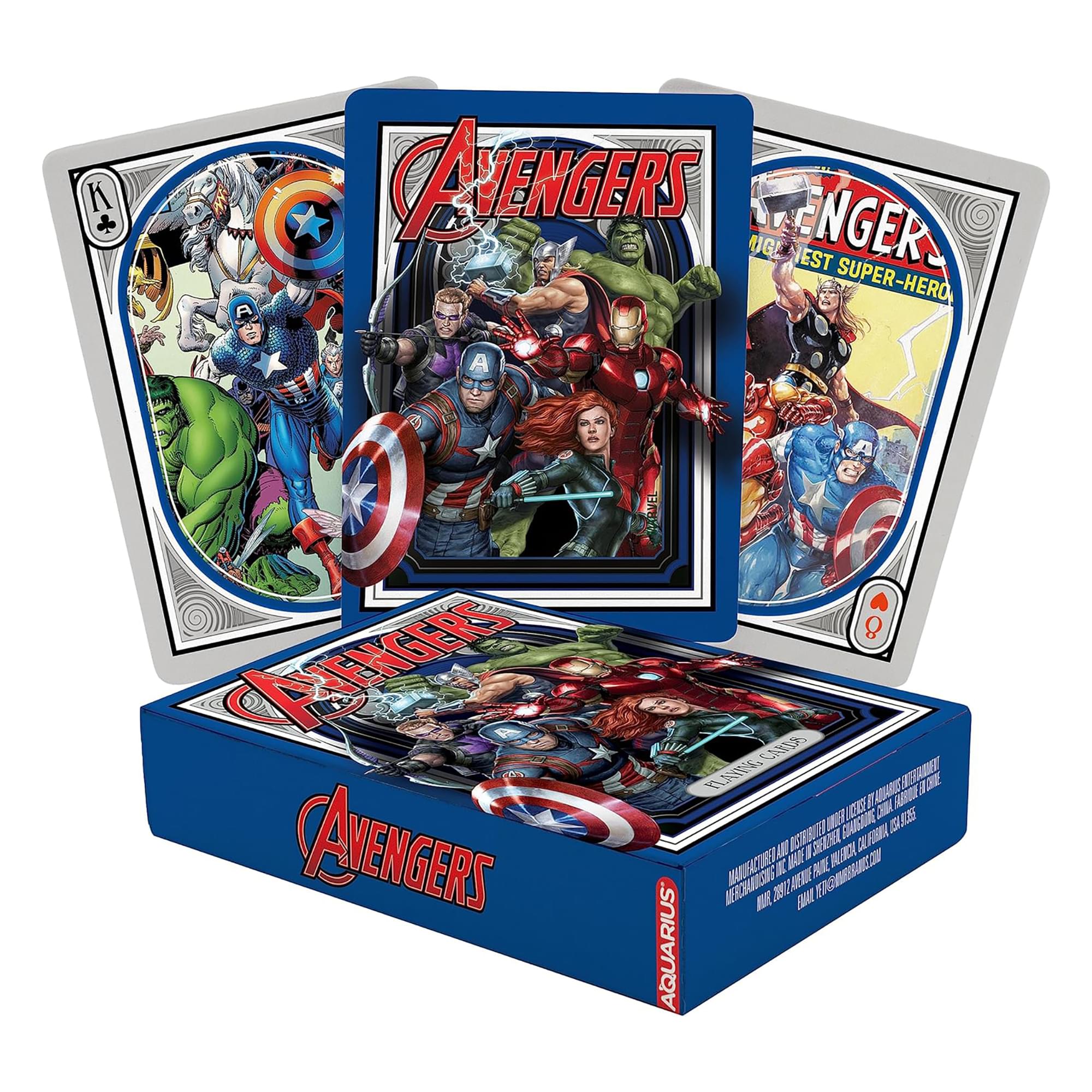 Marvel Avengers Nouveau Playing Cards