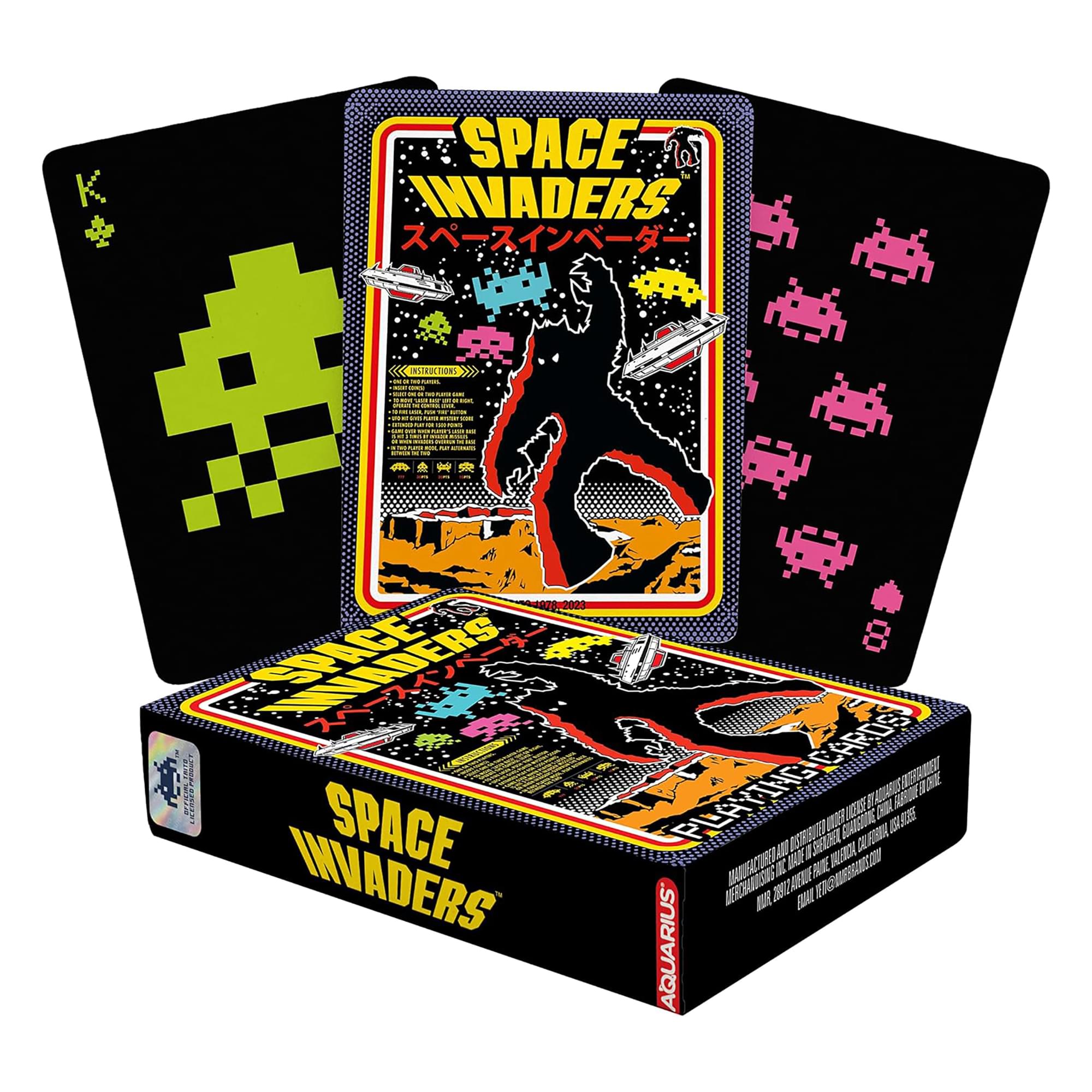 Space Invaders Playing Cards | Free Shipping
