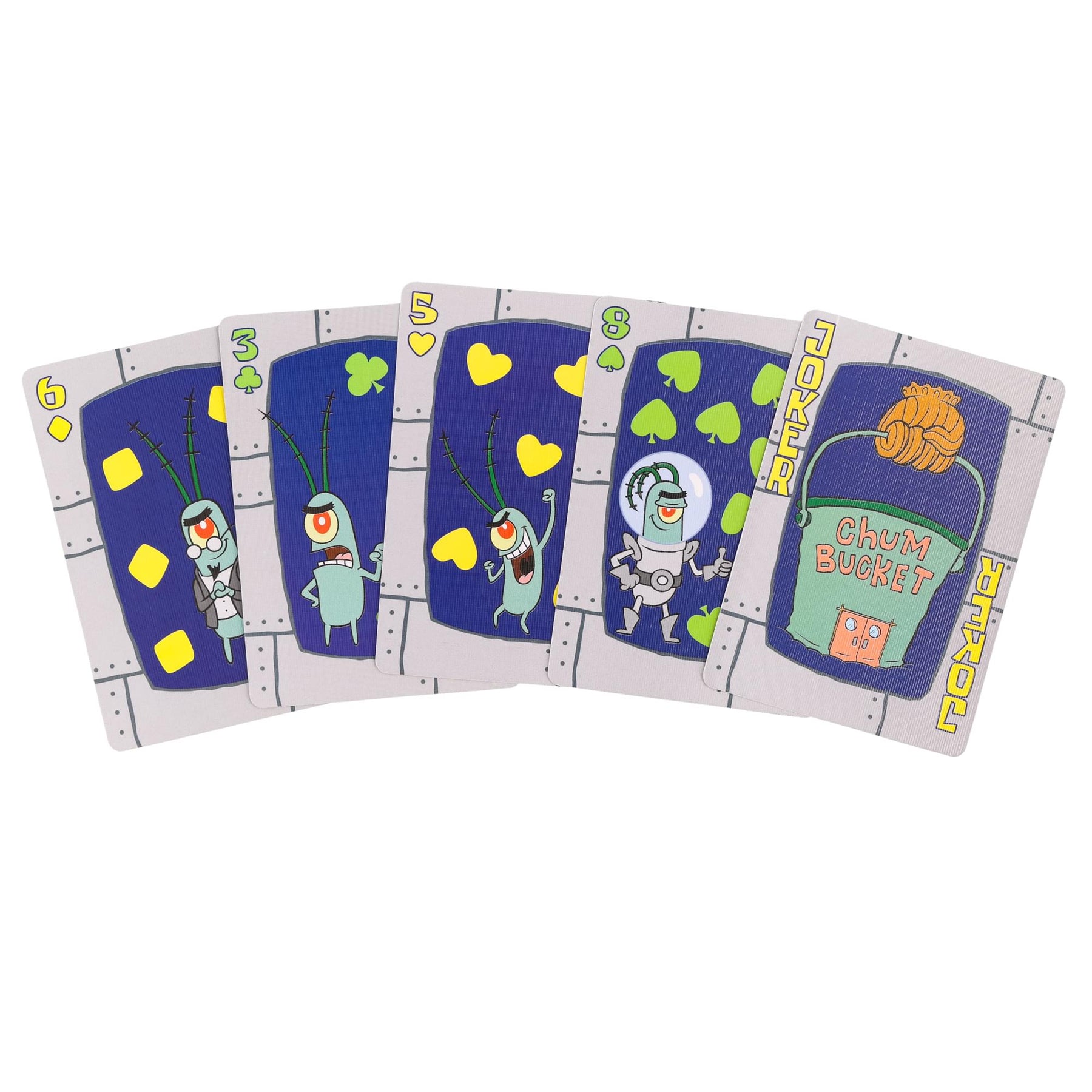 SpongeBob SquarePants Plankton Playing Cards
