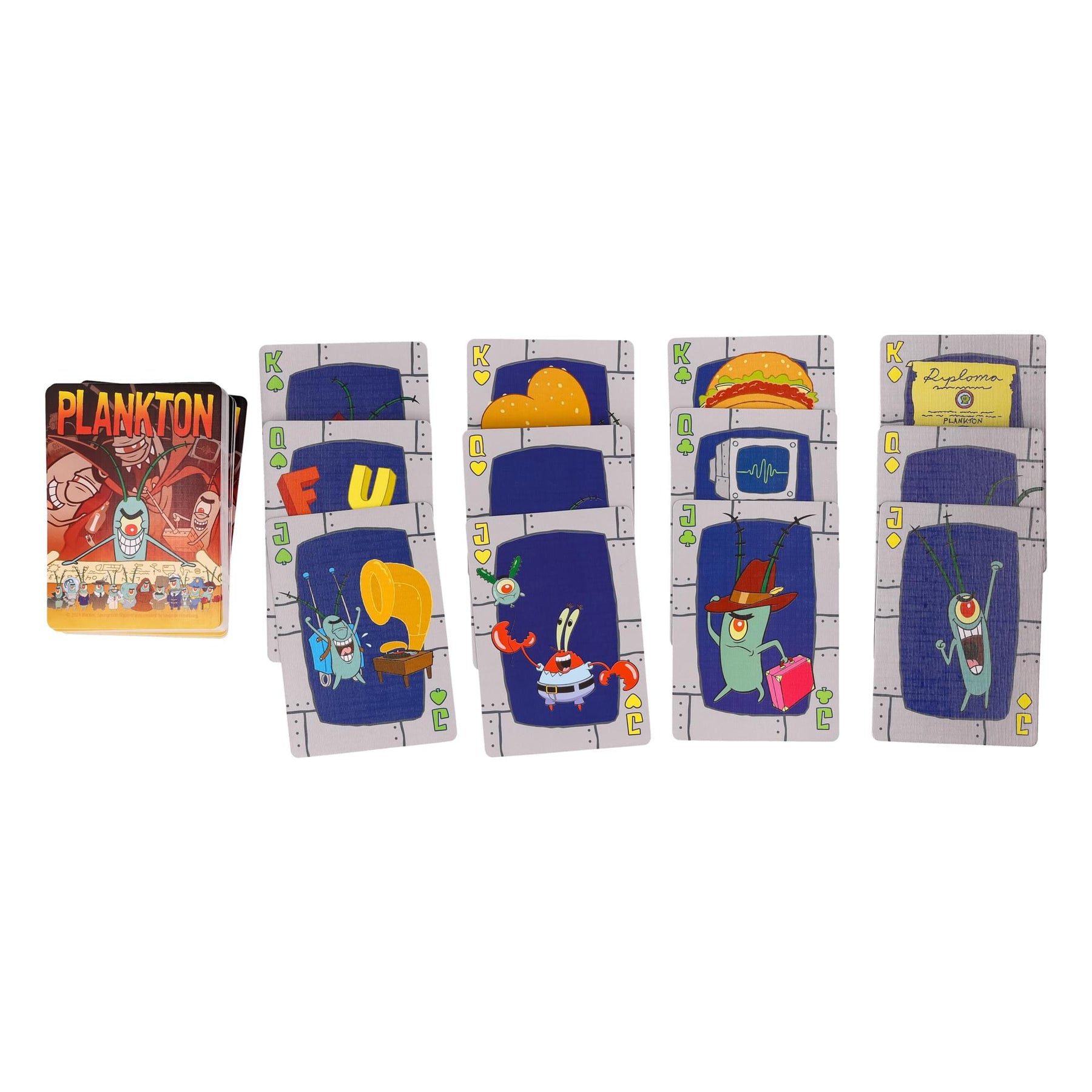 SpongeBob SquarePants Plankton Playing Cards
