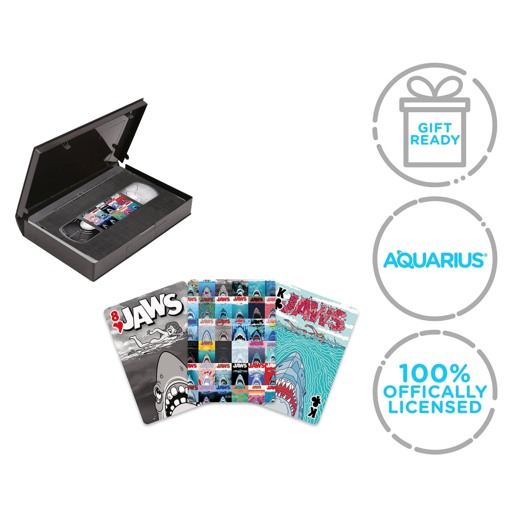 JAWS Posters Premium VHS Tape Playing Cards