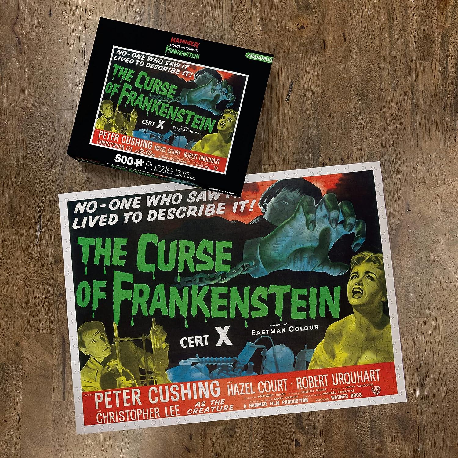 Hammer Horror Frankenstein 500 Piece Jigsaw Puzzle