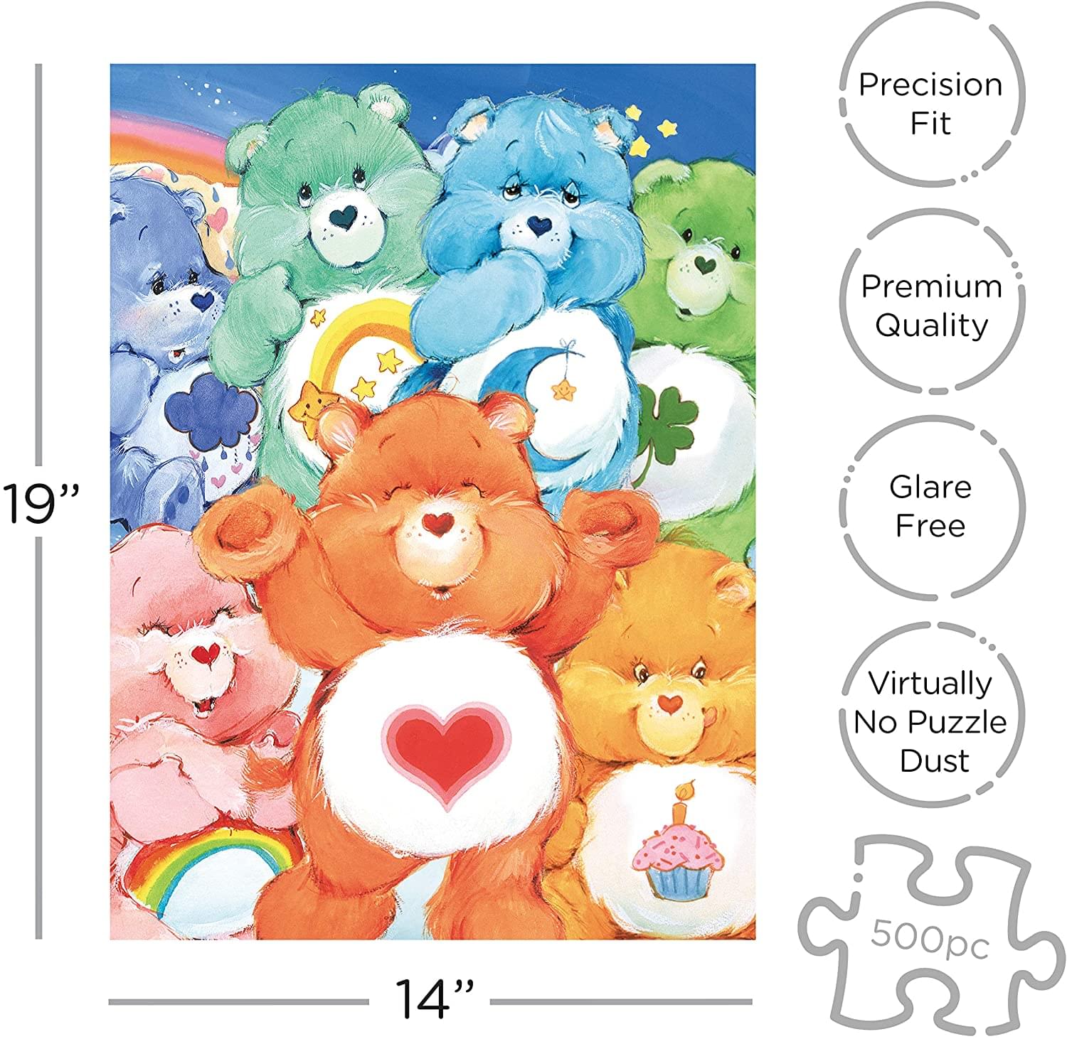 Care Bears 500 Piece Jigsaw Puzzle