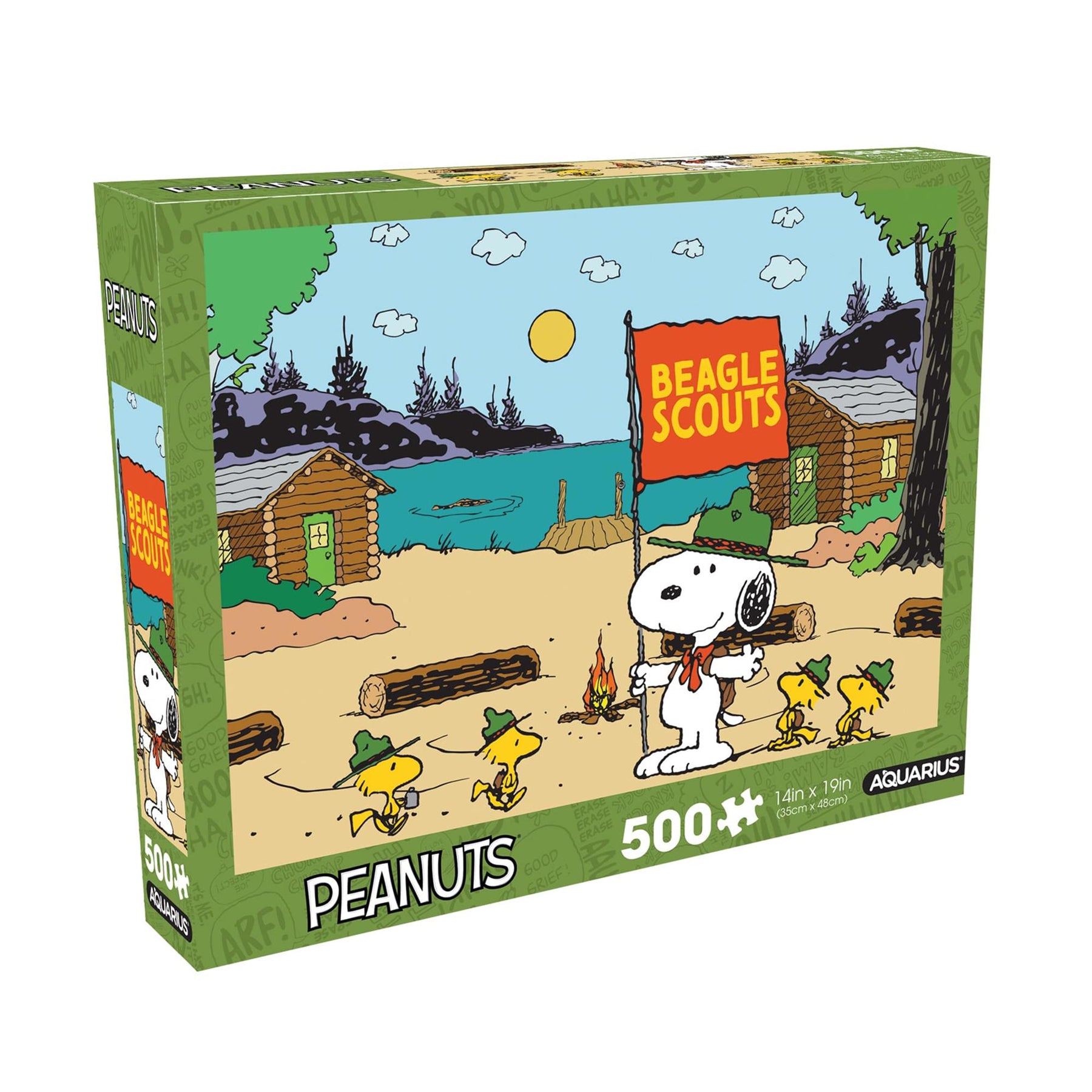 Peanuts Beagle Scouts 500 Piece Jigsaw Puzzle