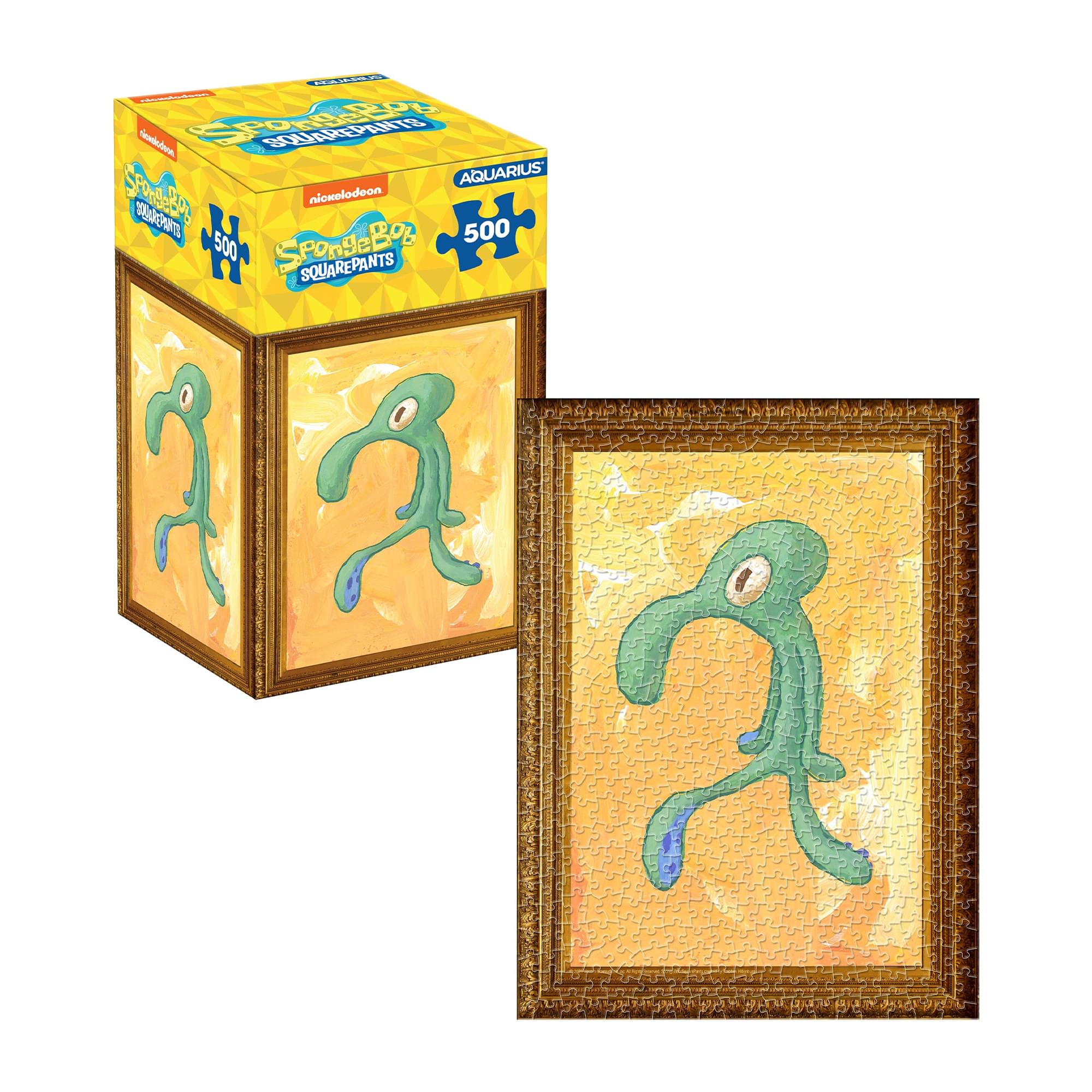 SpongeBob Bold and Brash 500 Piece Jigsaw Puzzle | Free Shipping