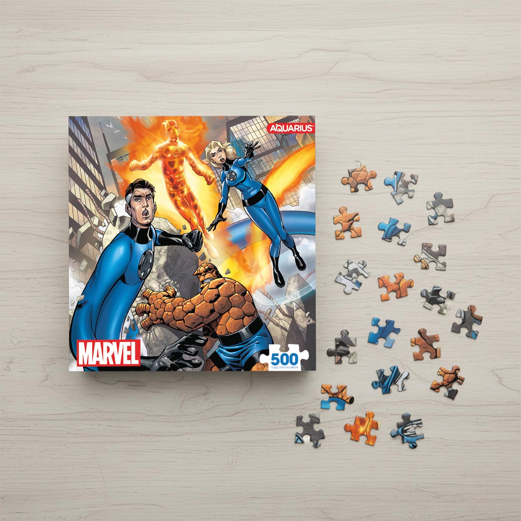 Marvel Fantastic Four 500 Piece Jigsaw Puzzle
