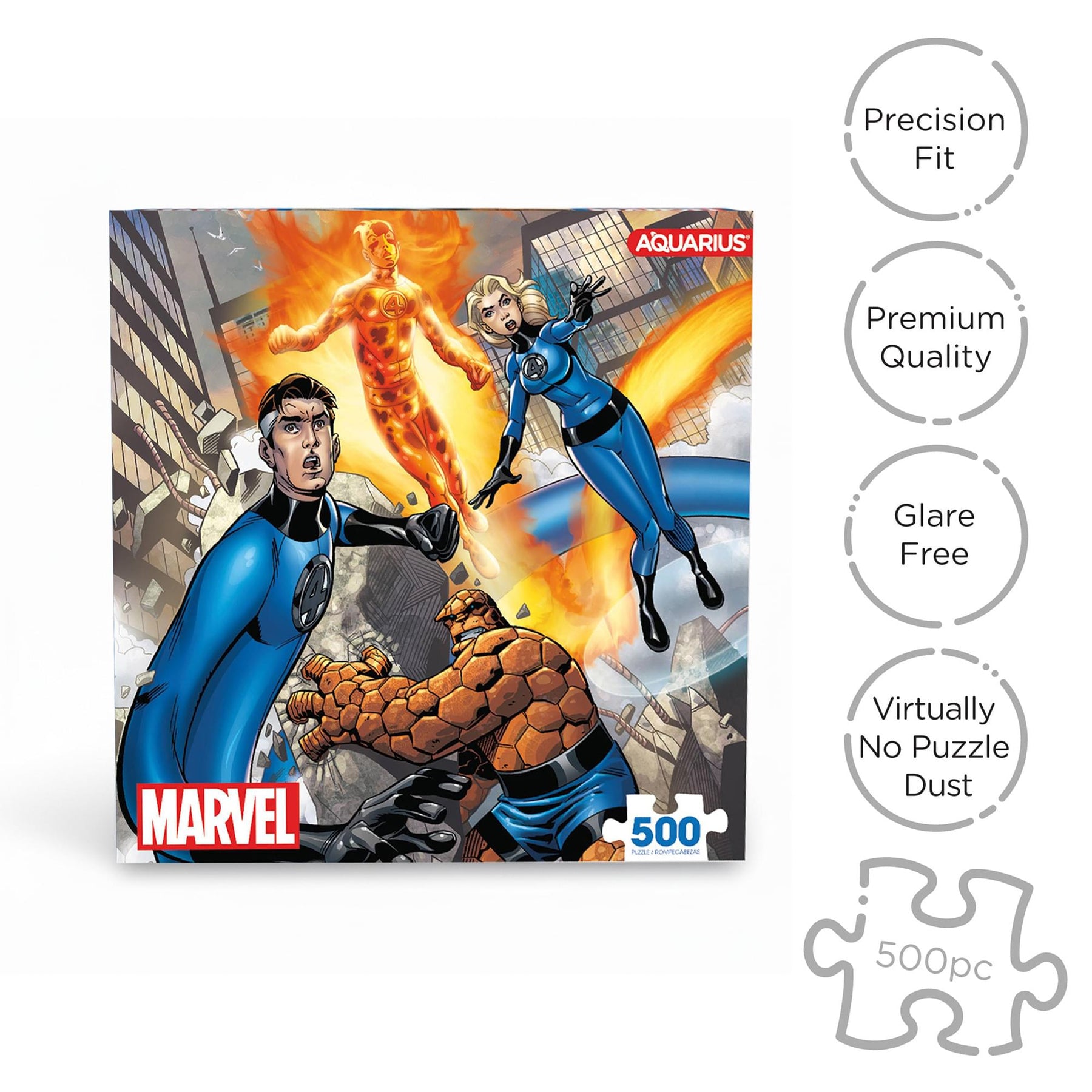 Marvel Fantastic Four 500 Piece Jigsaw Puzzle