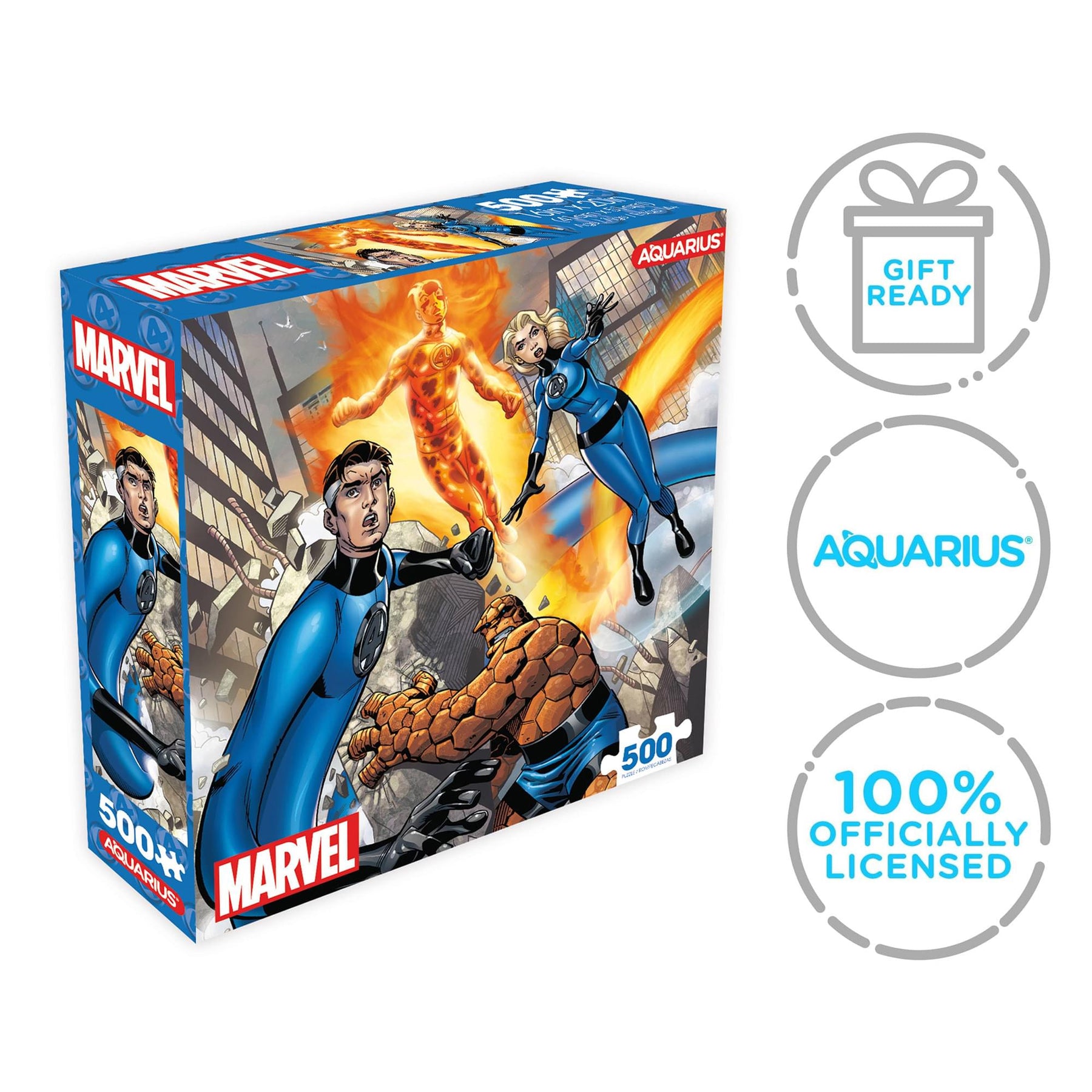 Marvel Fantastic Four 500 Piece Jigsaw Puzzle