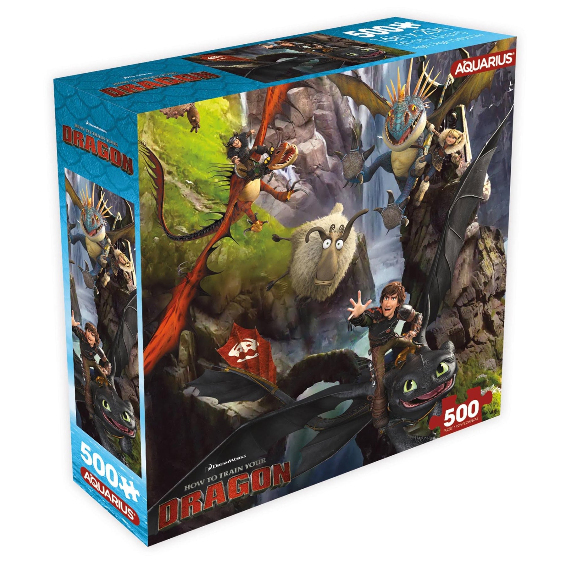 How To Train Your Dragon 500 Piece Jigsaw Puzzle