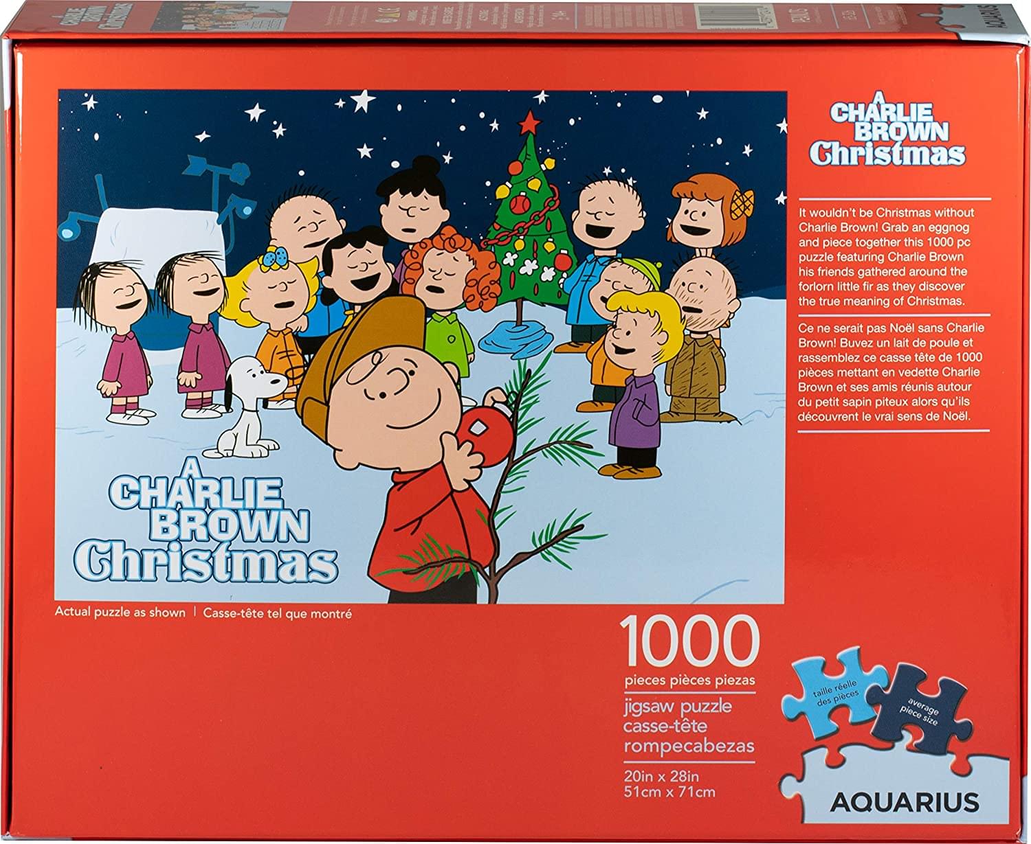 Peanuts A Charlie Brown Christmas 1000 Piece Jigsaw Puzzle