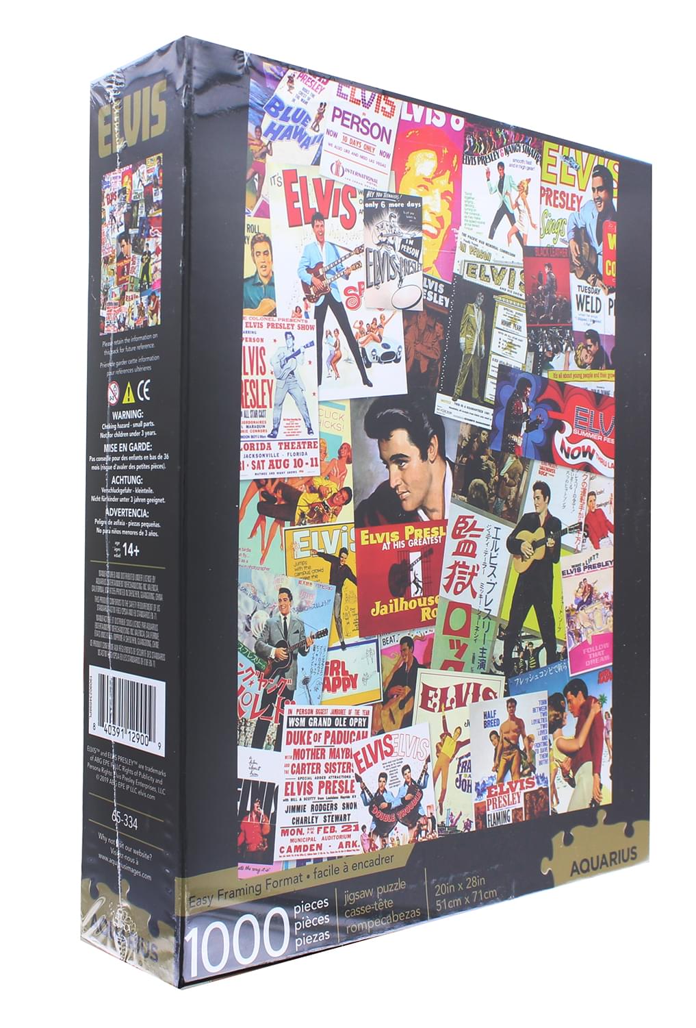 Elvis Presley Movie Poster Collage 1000 Piece Jigsaw Puzzle