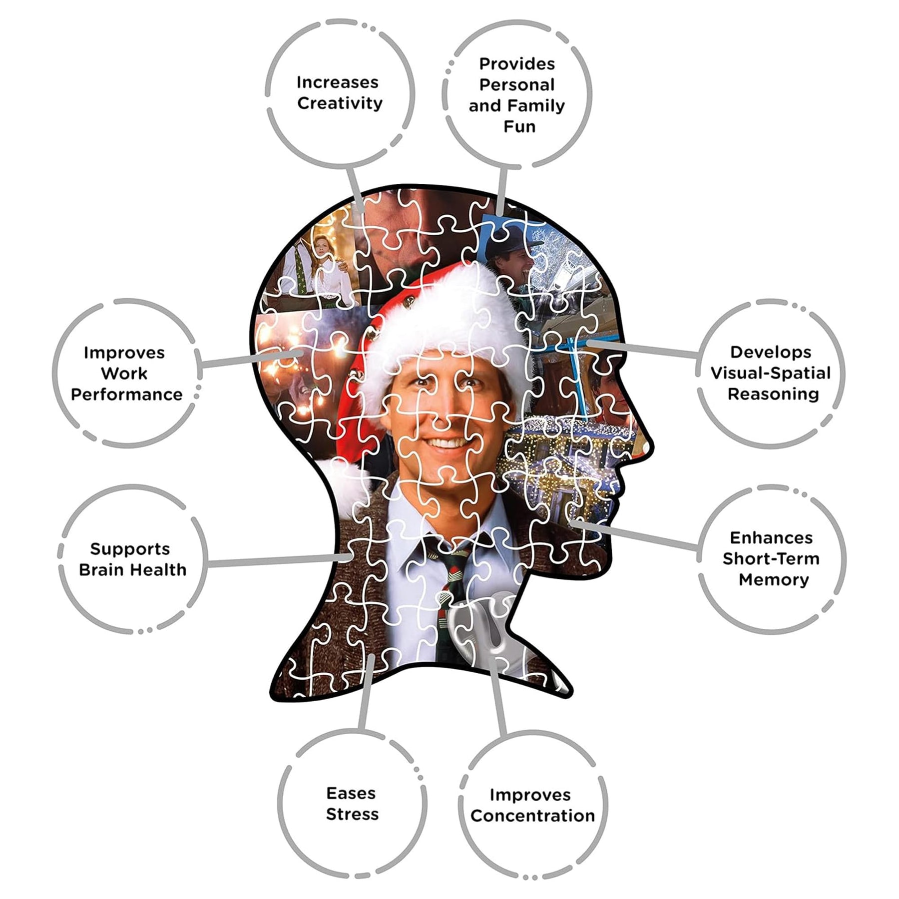 Christmas Vacation 1000 Piece Jigsaw Puzzle