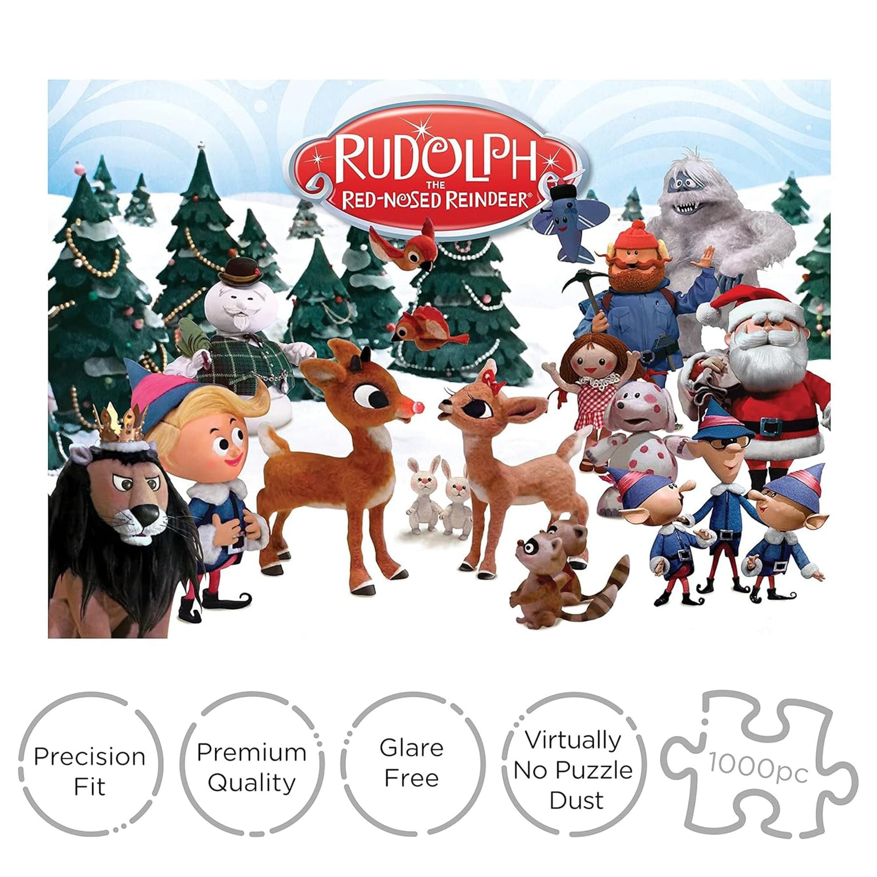 Rudolph The Red-Nosed Reindeer 1000 Piece Jigsaw Puzzle