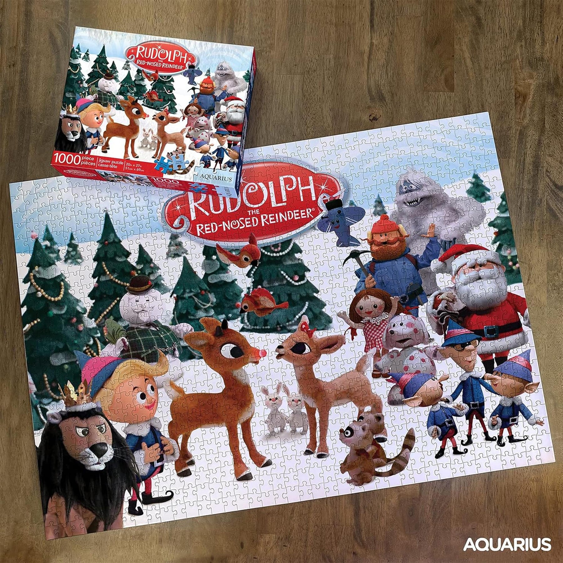 Rudolph The Red-Nosed Reindeer 1000 Piece Jigsaw Puzzle