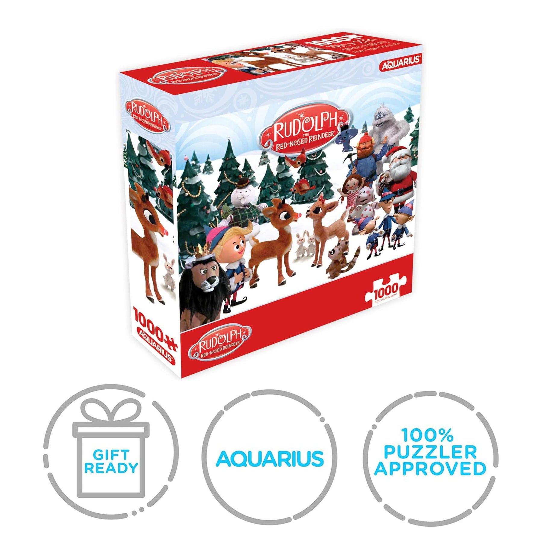 Rudolph The Red-Nosed Reindeer 1000 Piece Jigsaw Puzzle