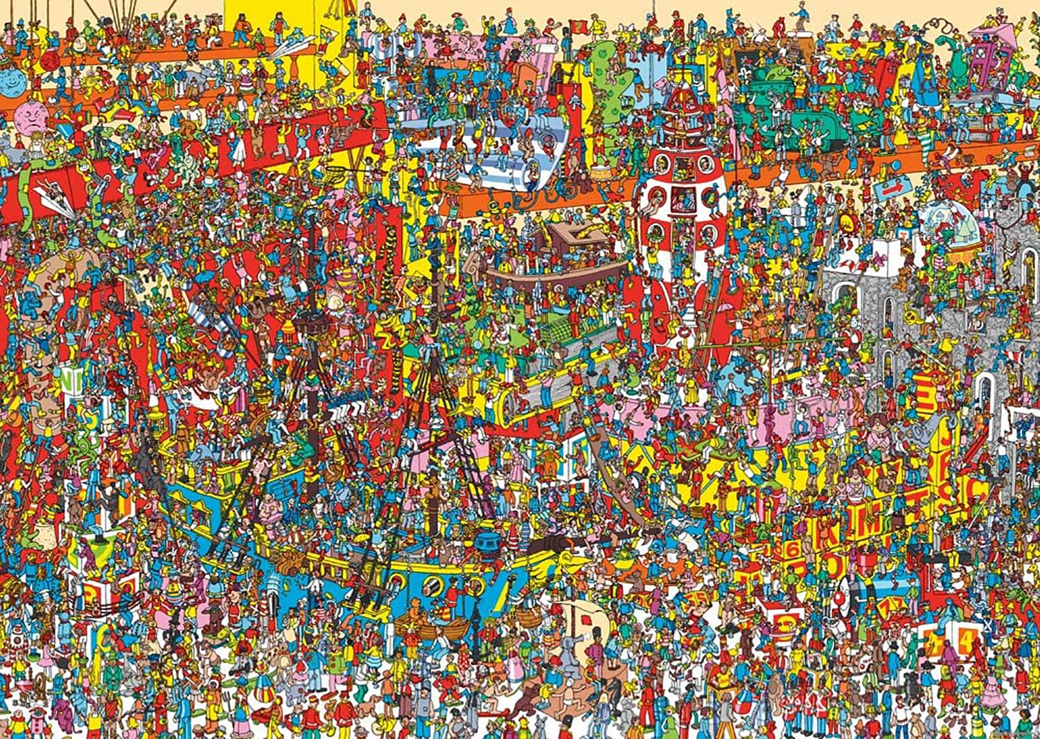 Wheres Waldo 3000 Piece Jigsaw Puzzle