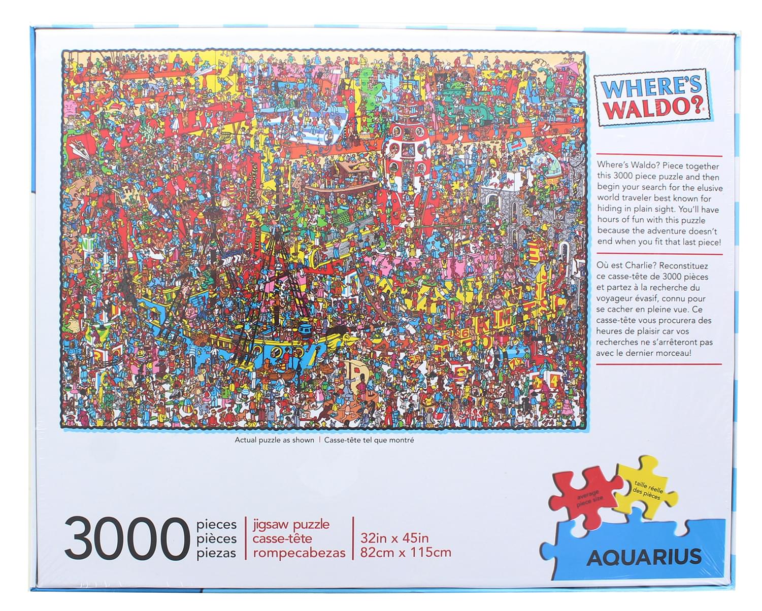 Wheres Waldo 3000 Piece Jigsaw Puzzle