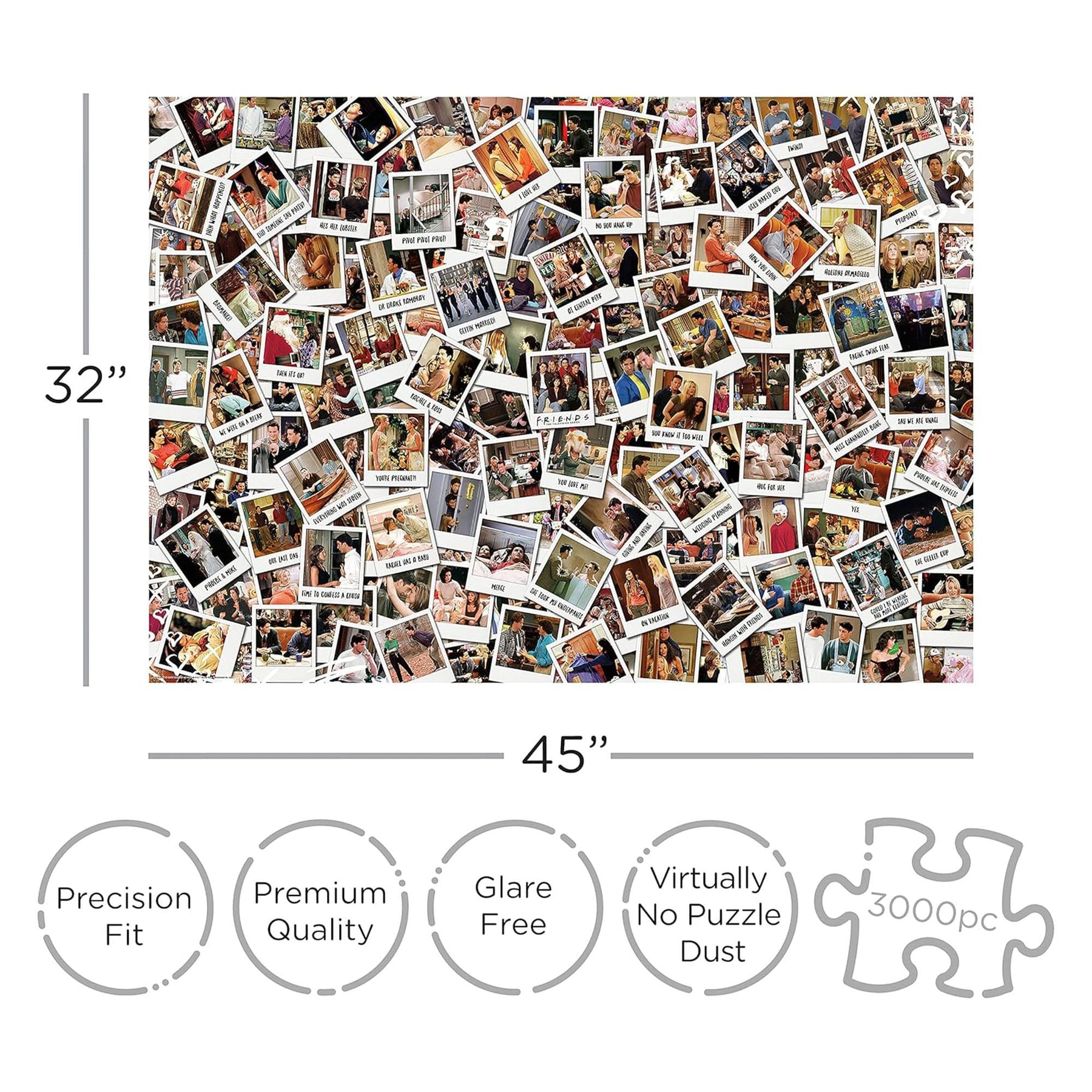Friends TV Series 3000 Piece Jigsaw Puzzle