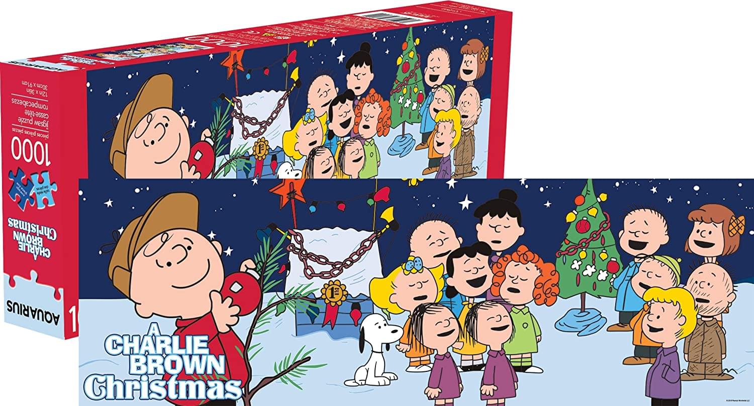 Charlie Brown Christmas 1,000 Piece Slim Jigsaw Puzzle
