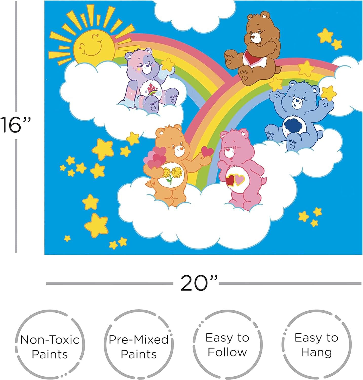 Care Bears Art-By-Numbers Craft Kit
