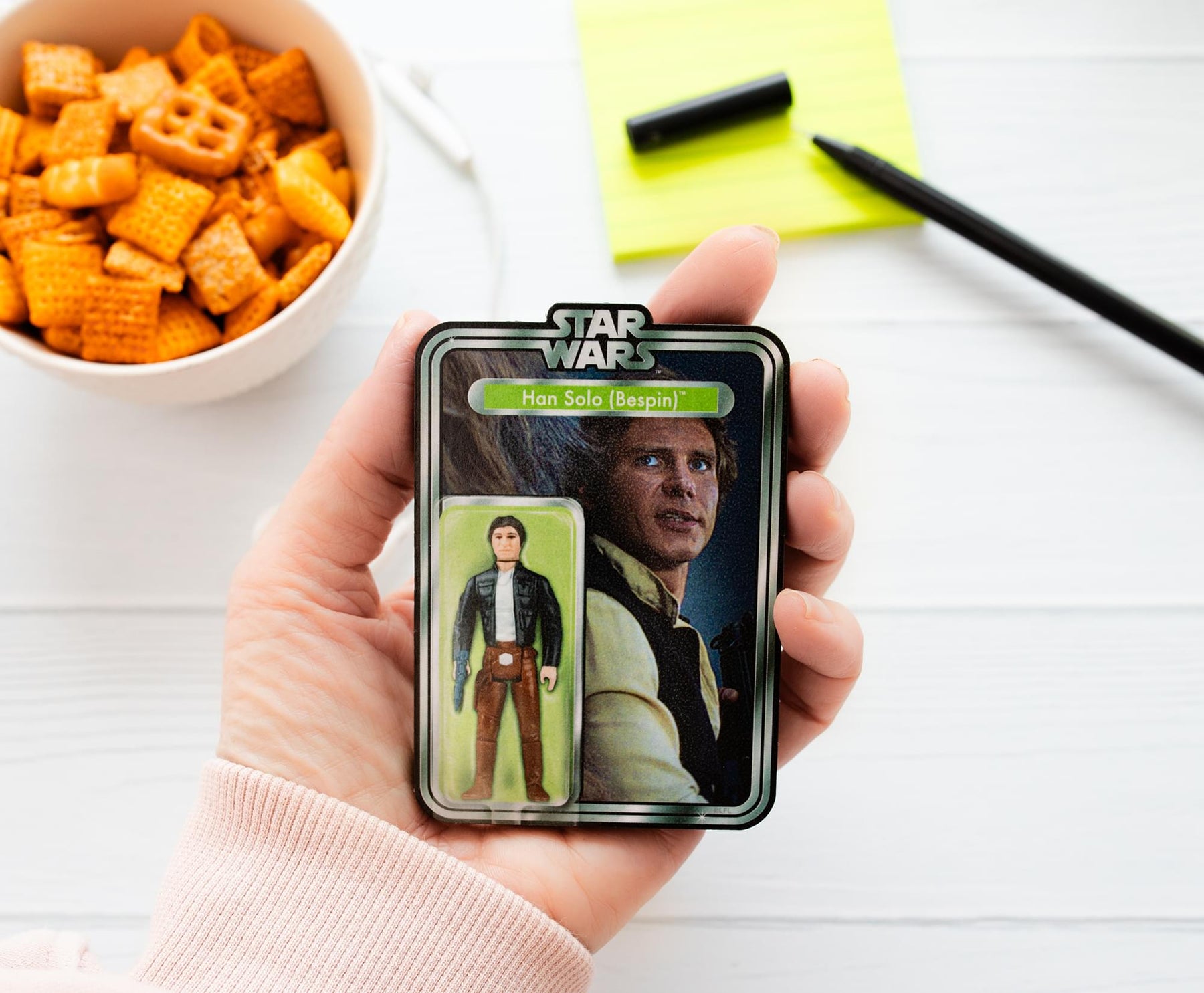 Star Wars Han Solo Bespin Action Figure Funky Chunky Magnet | Toynk Exclusive