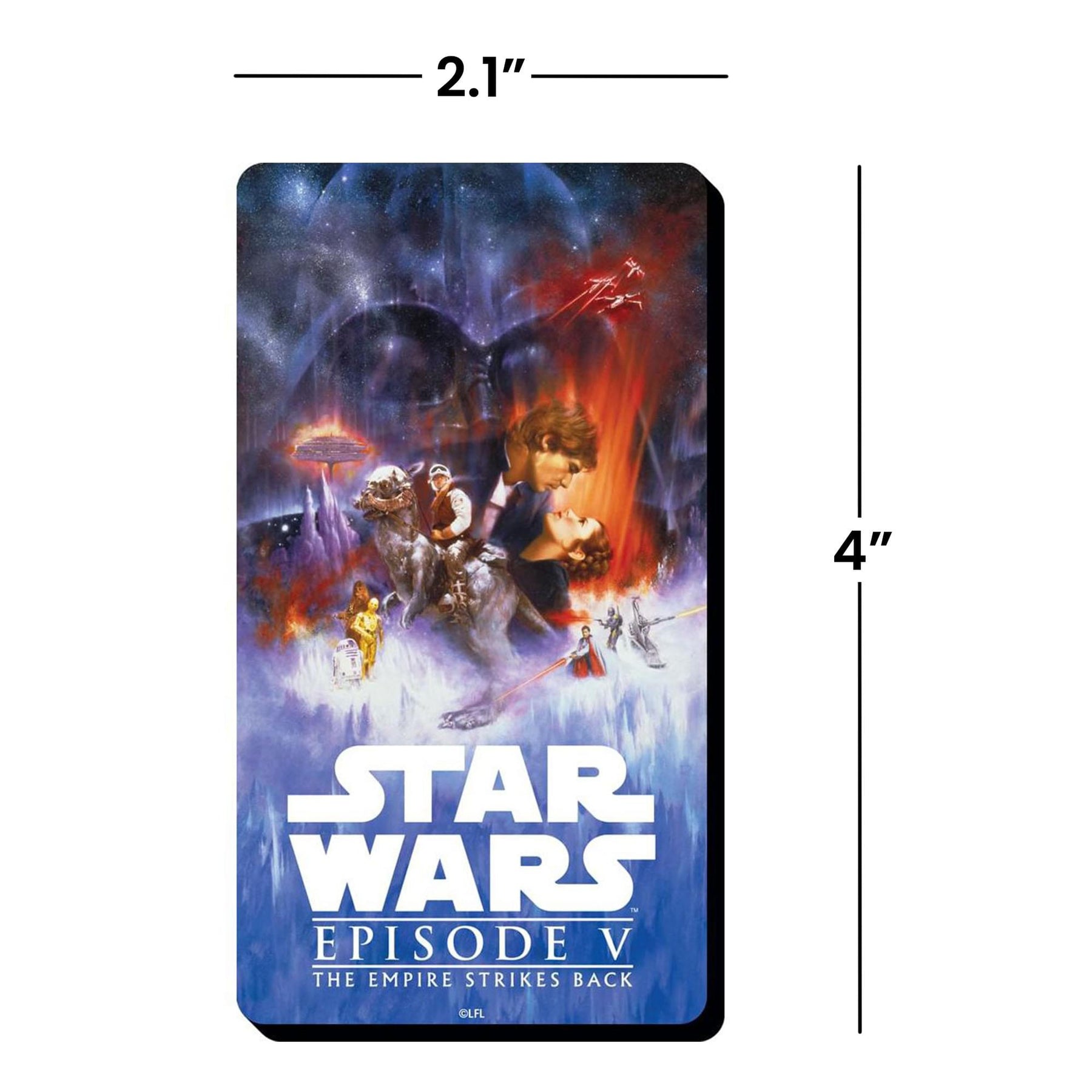 Star Wars The Empire Strikes Back Funky Chunky Magnet