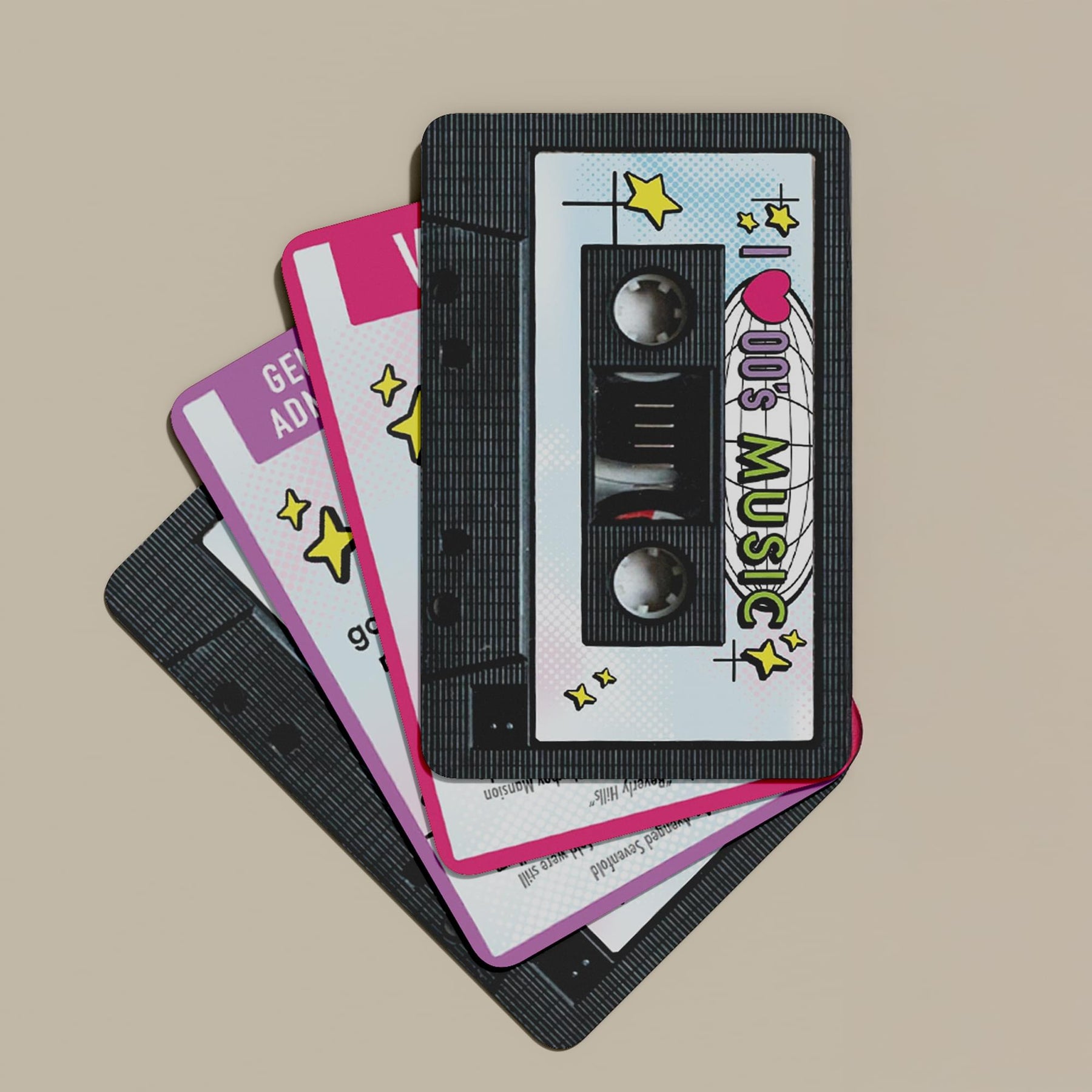 00s Music Trivia Card Game