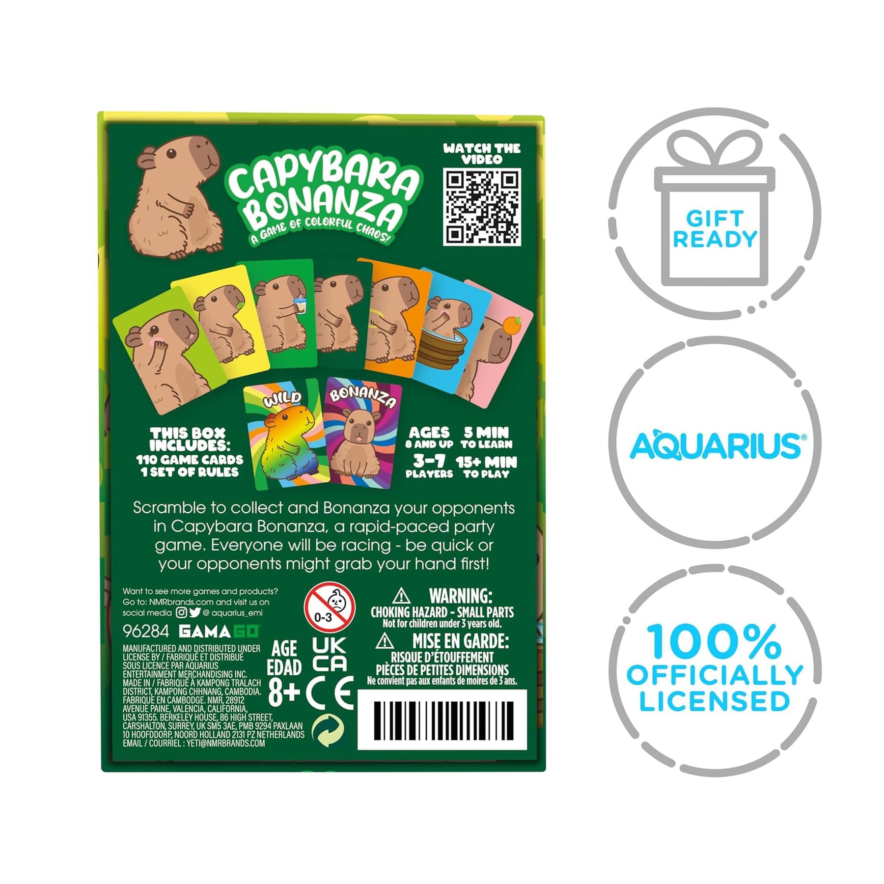 Capybara Bonanza Card Game