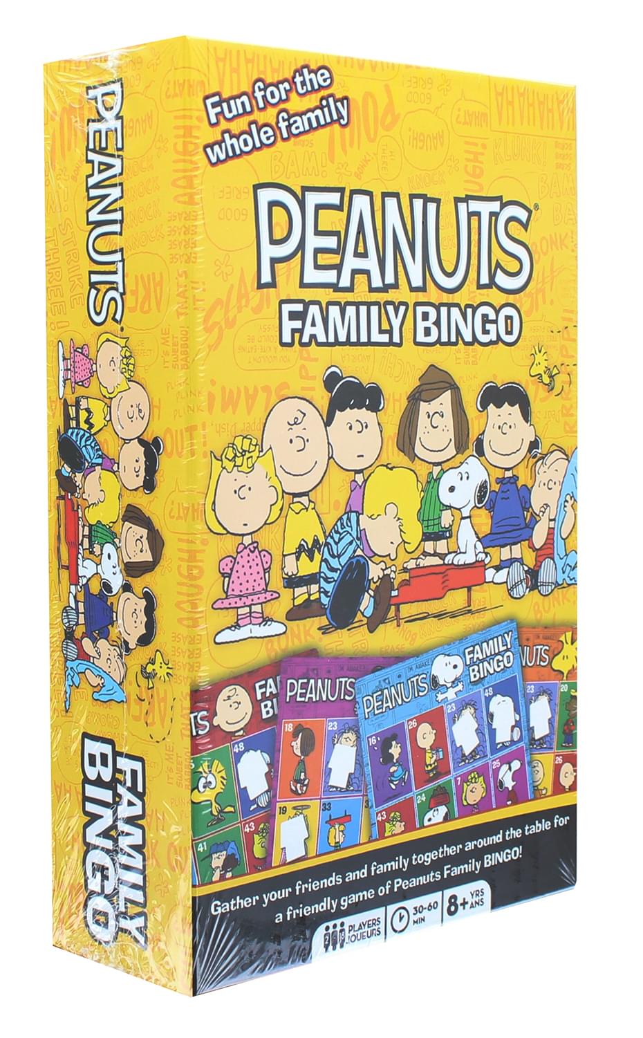 Peanuts Family Bingo Game