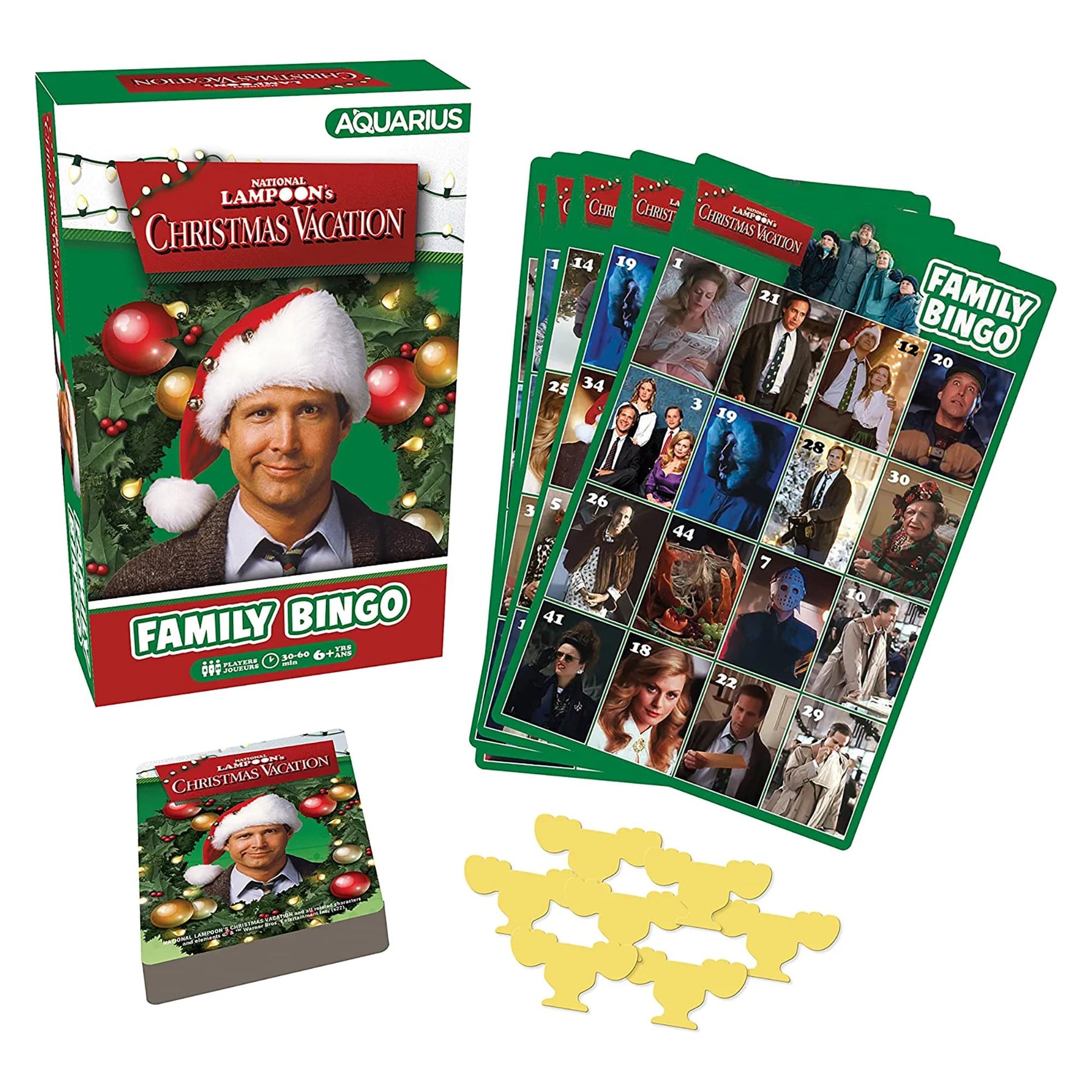 Christmas Vacation Family Bingo