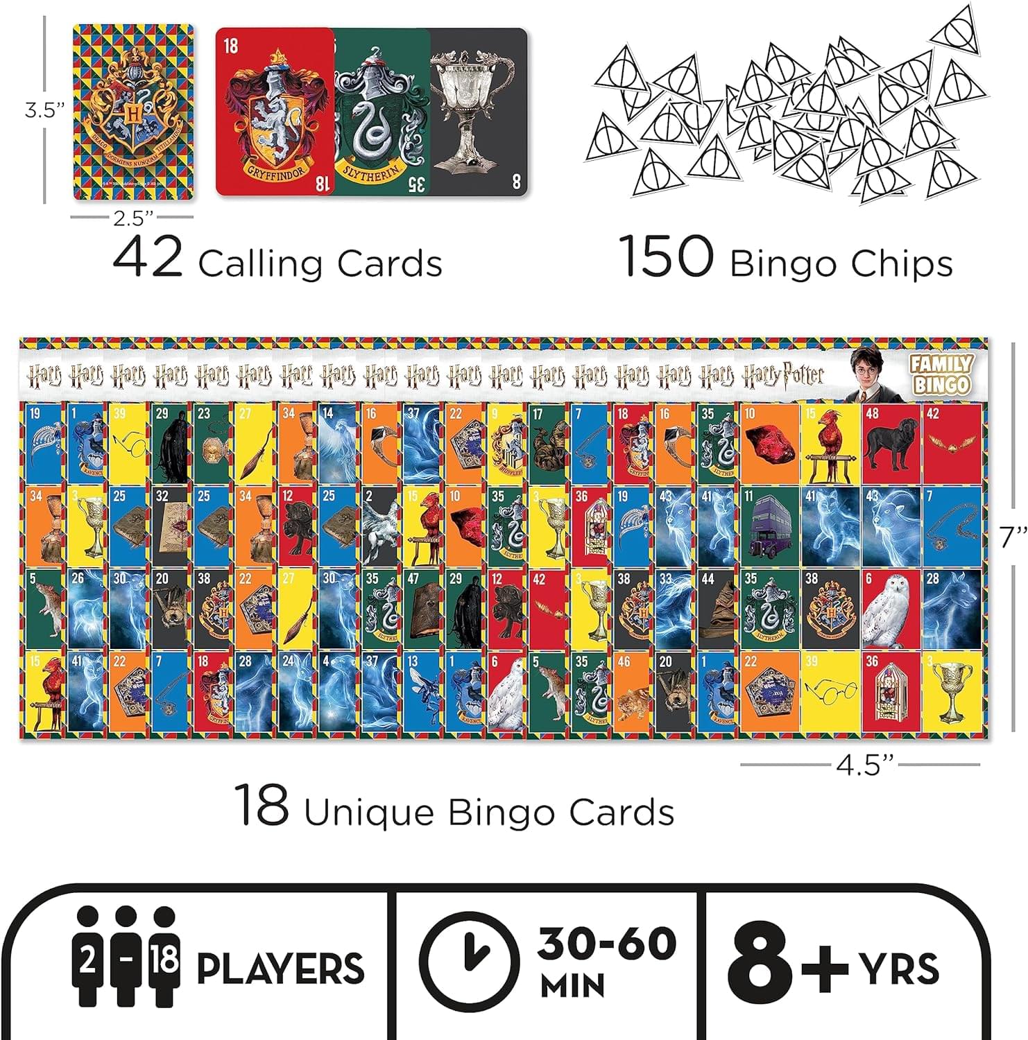 Harry Potter Family Bingo Game