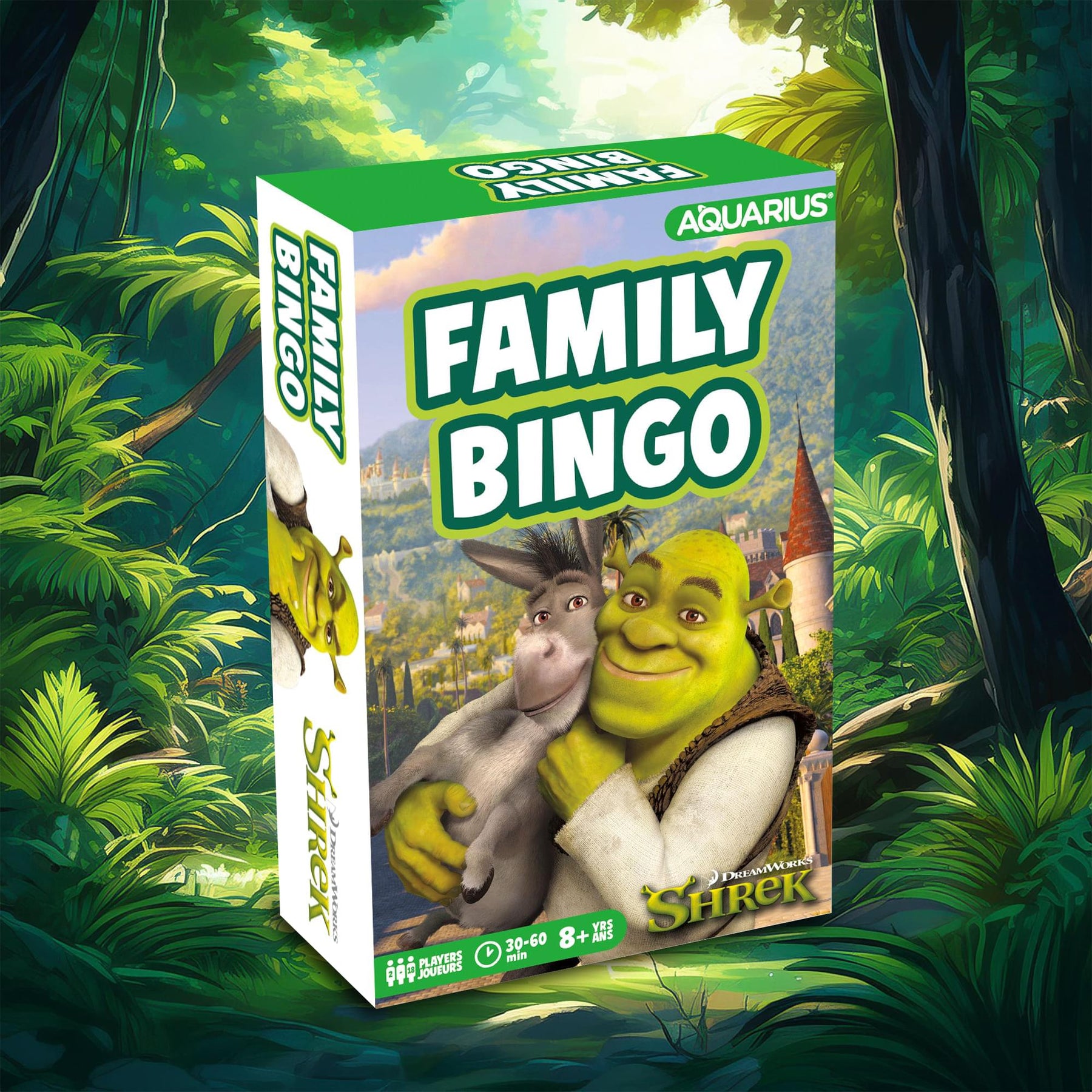 Shrek Family Bingo Game
