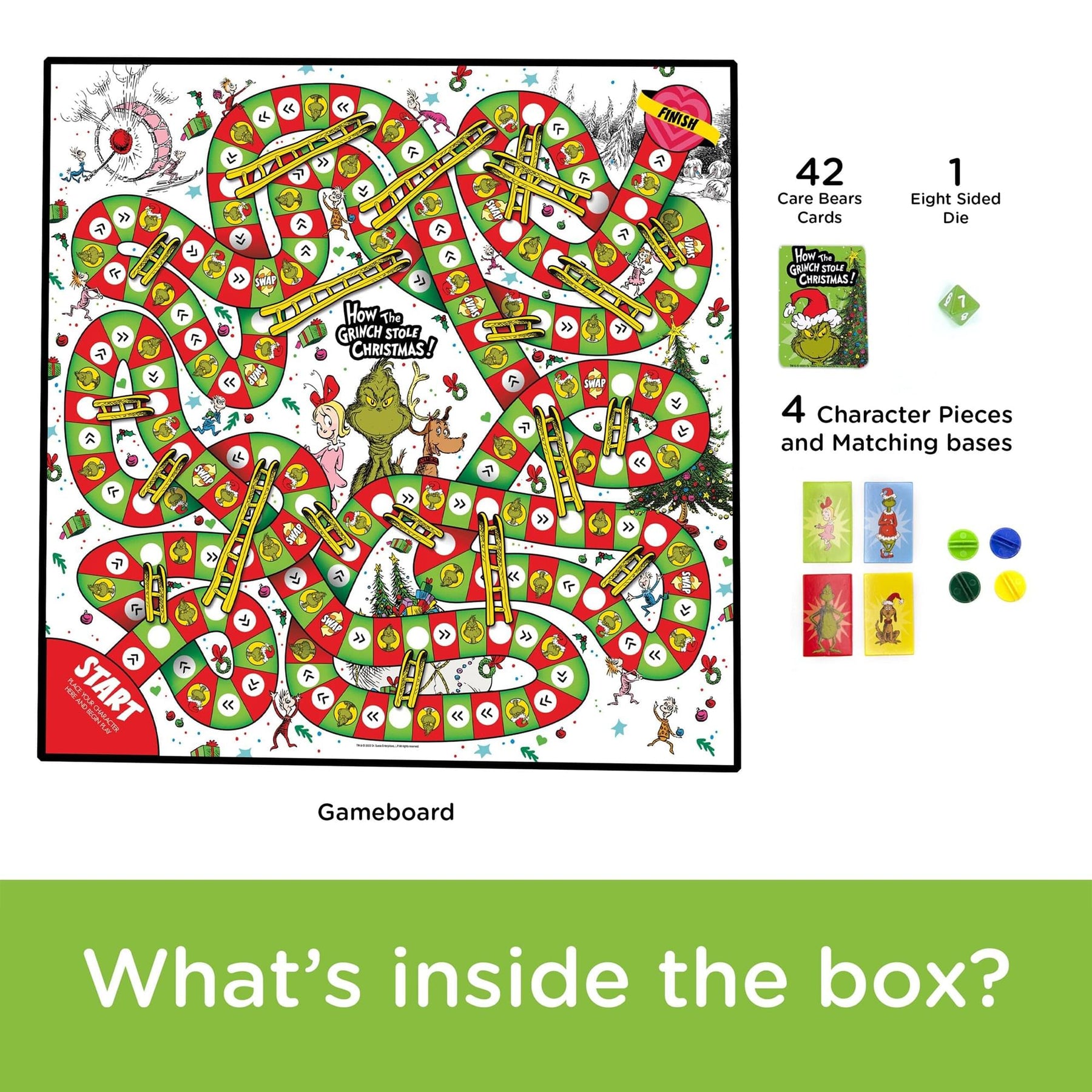 Dr. Seuss Grinchmas Journey Board Game