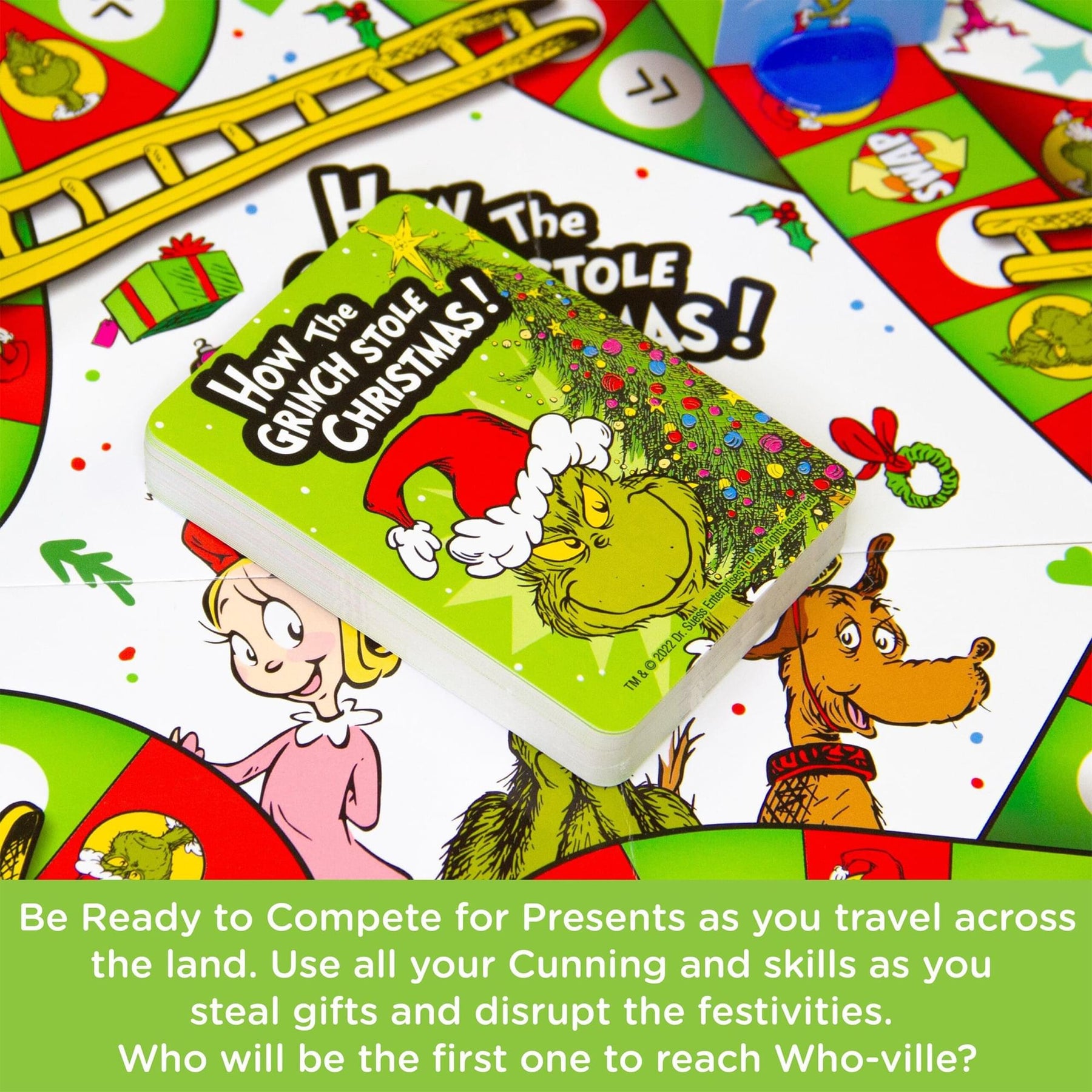 Dr. Seuss Grinchmas Journey Board Game