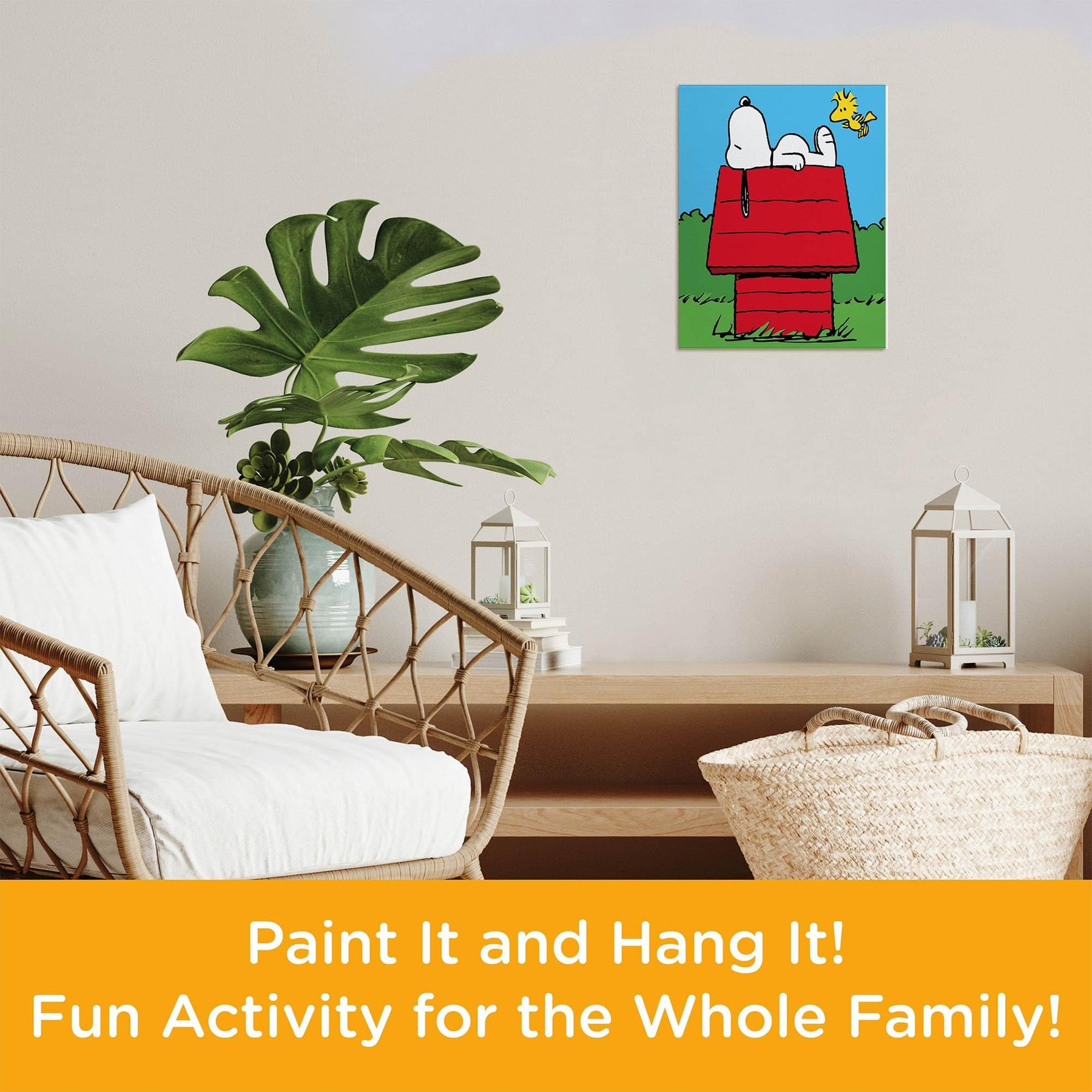 Peanuts Snoopy Mini Art By Numbers Craft Kit