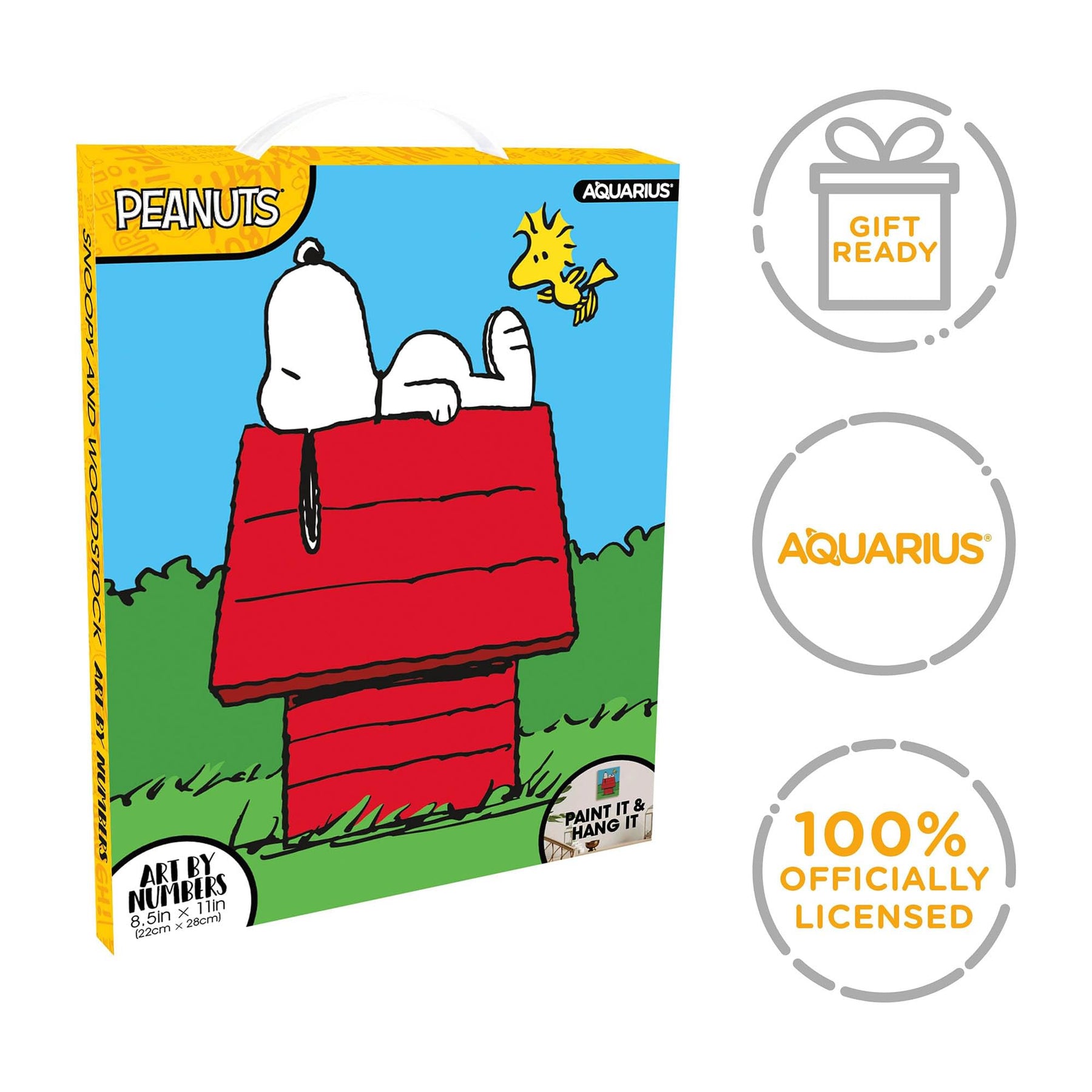 Peanuts Snoopy Mini Art By Numbers Craft Kit