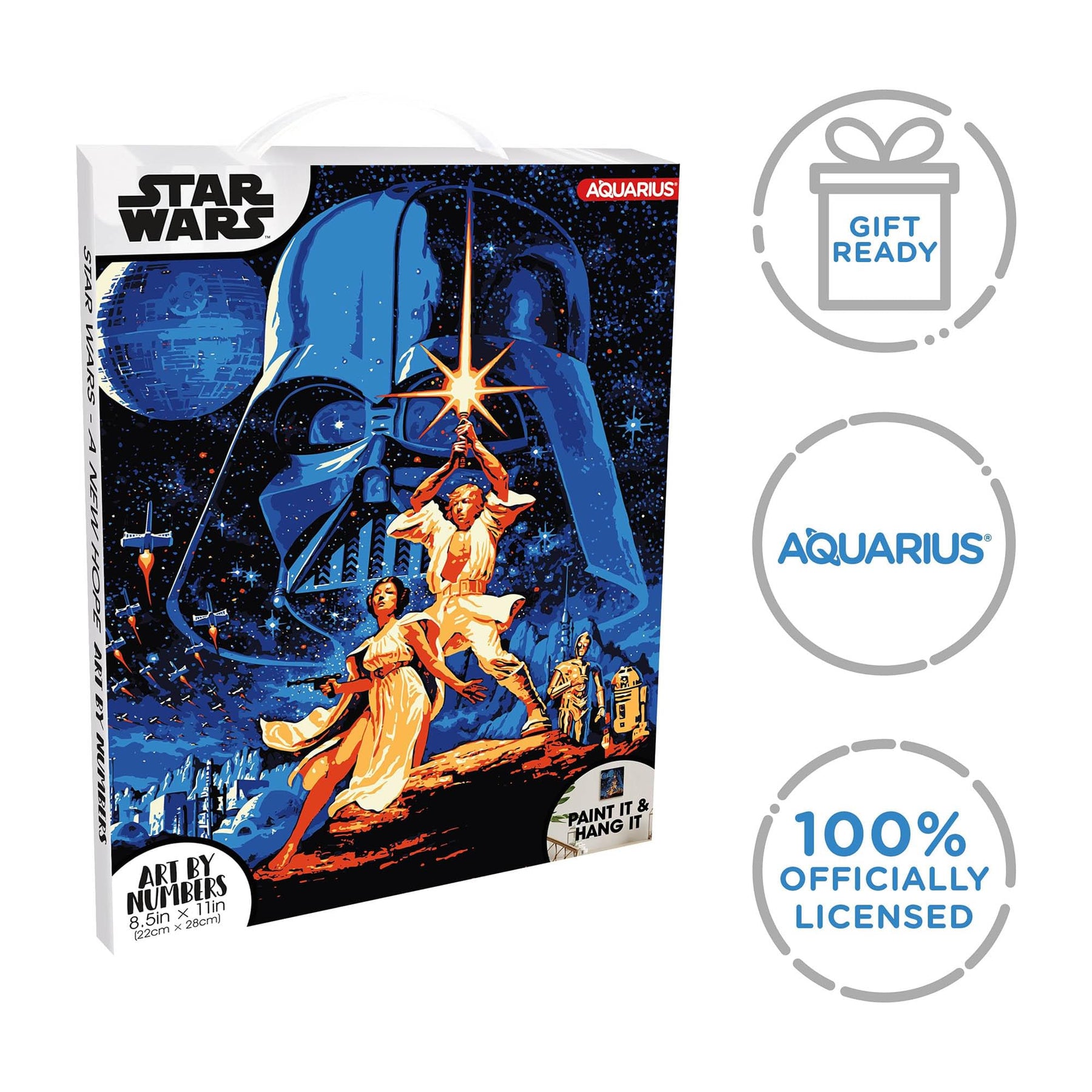 Star Wars A New Hope Mini Art By Numbers Craft Kit