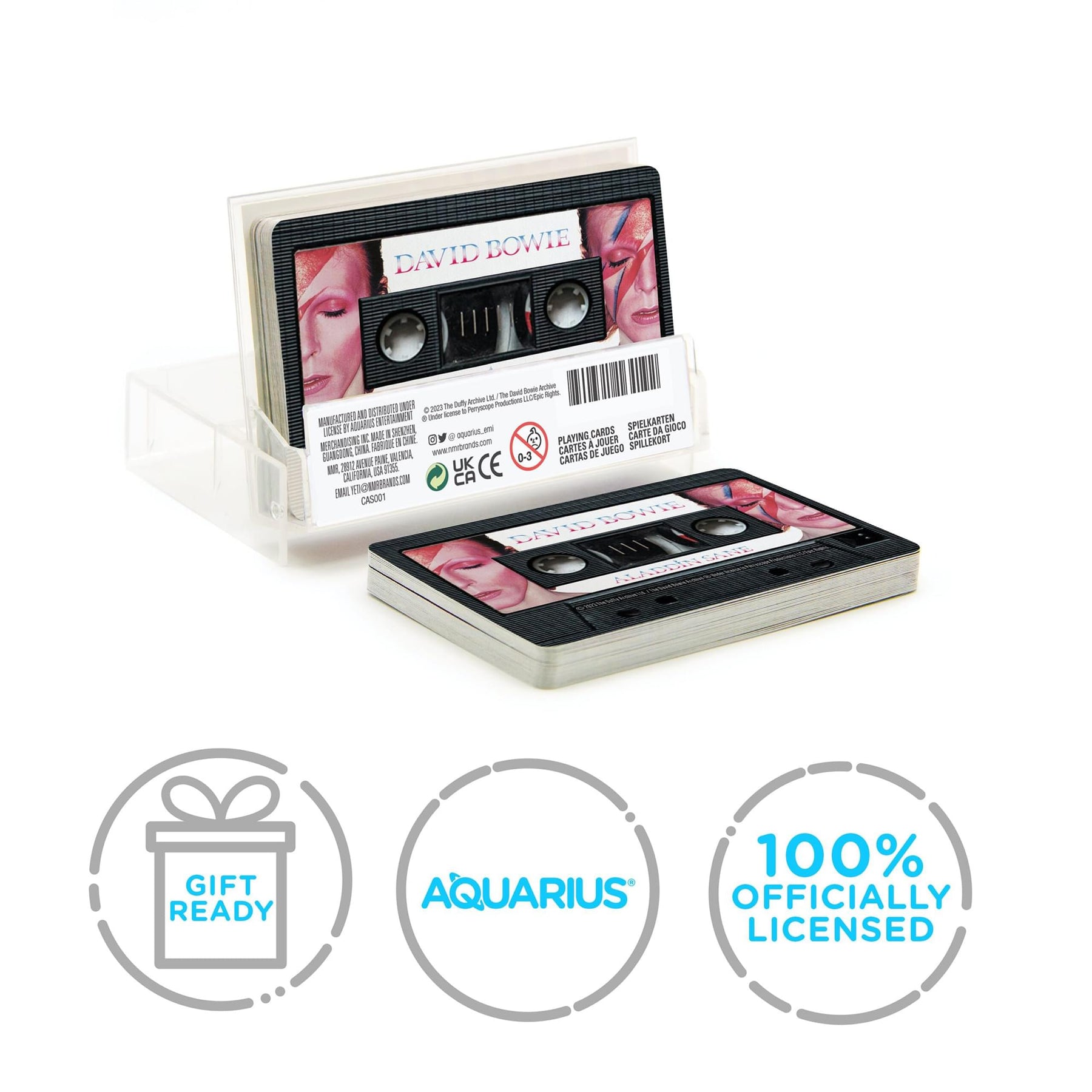 David Bowie Cassette Playing Cards