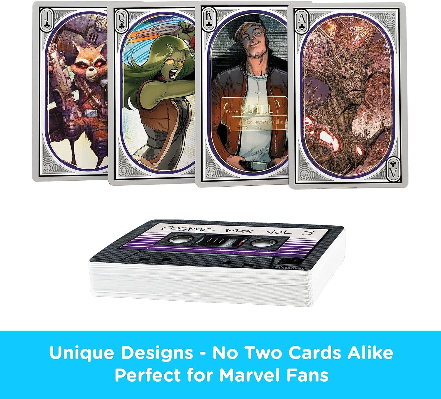 Marvel Guardians of the Galaxy Cassette Playing Cards