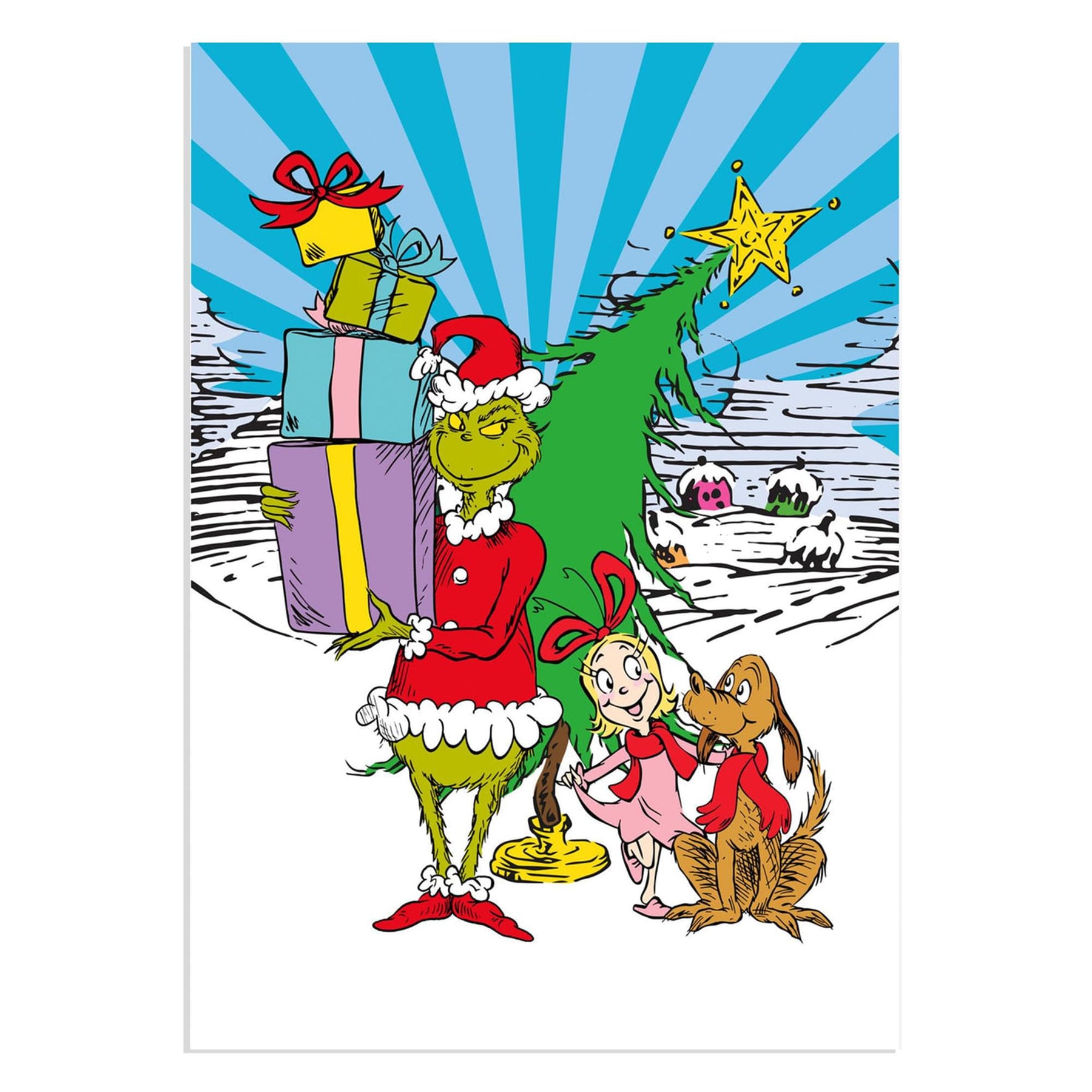 The Grinch 150 Piece Candy Cane Micro Jigsaw Puzzle