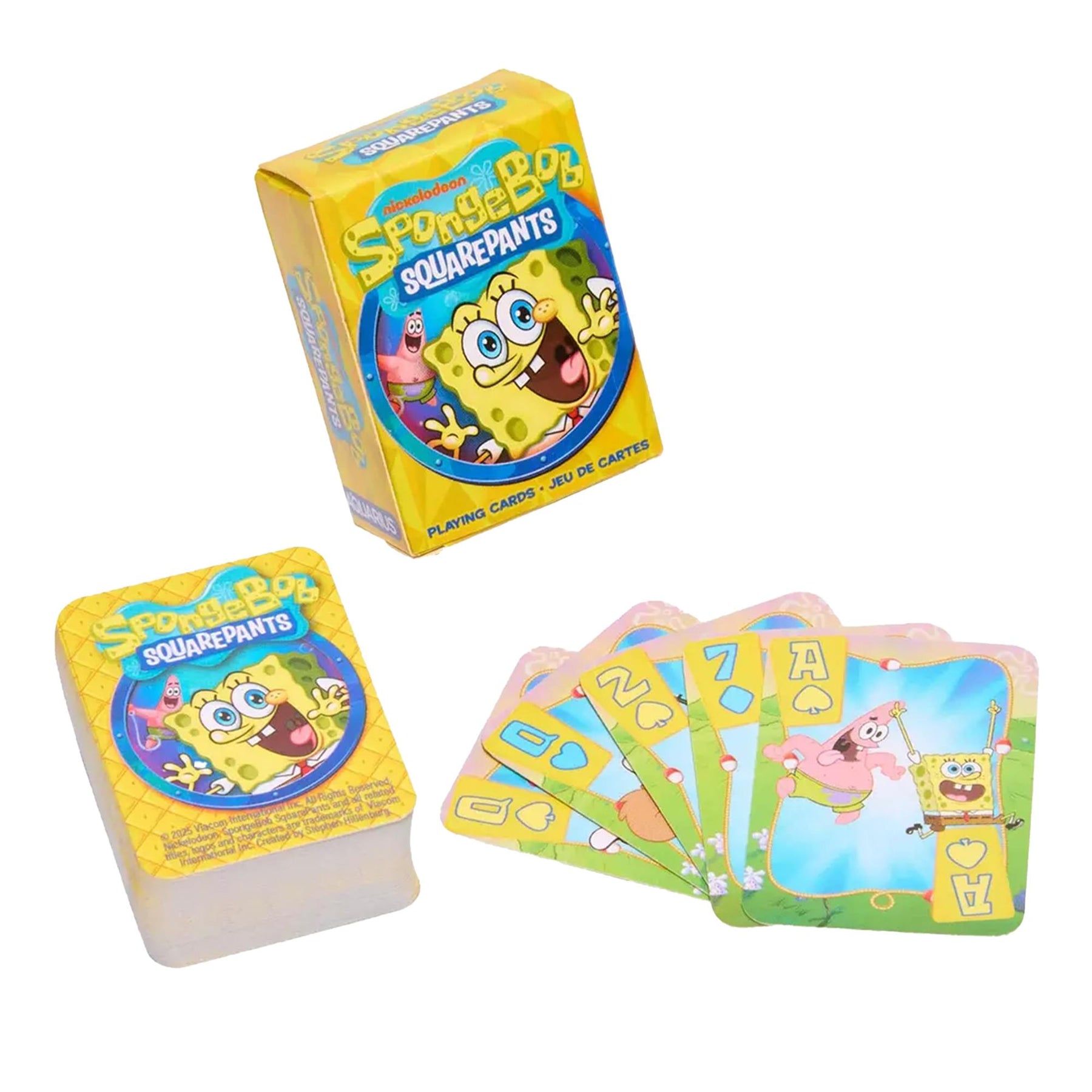 Spongebob Squarepants Chiisai Micro Playing Cards