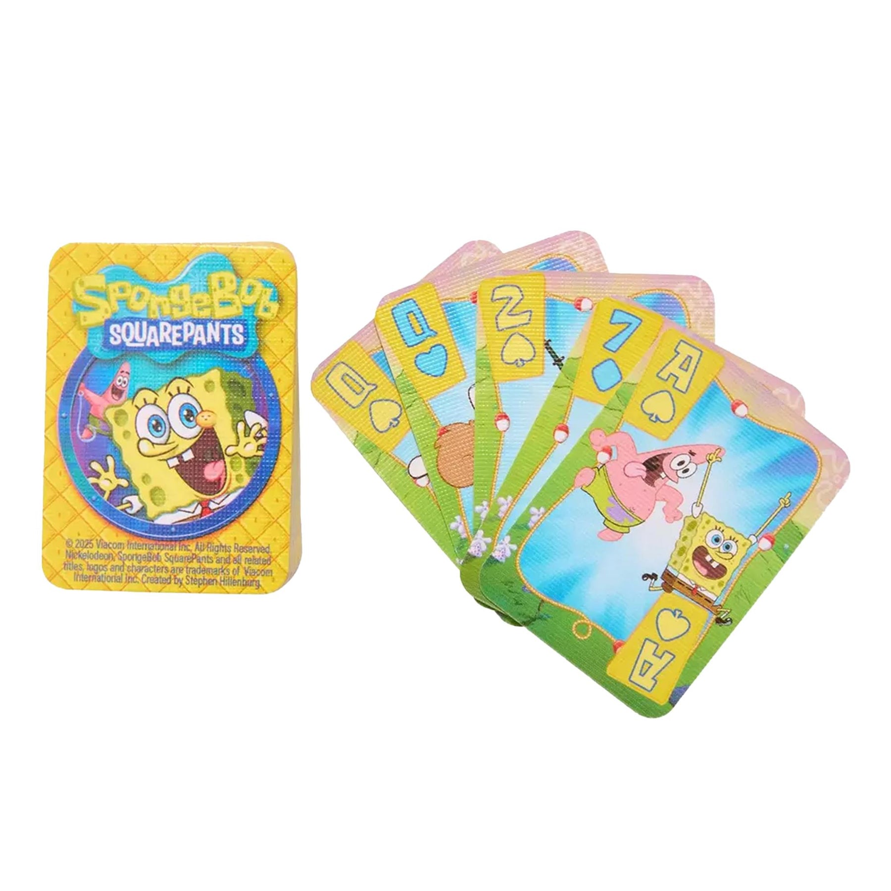 Spongebob Squarepants Chiisai Micro Playing Cards