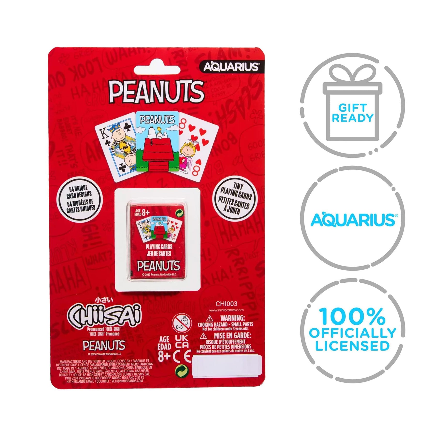 Peanuts Chiisai Micro Playing Cards
