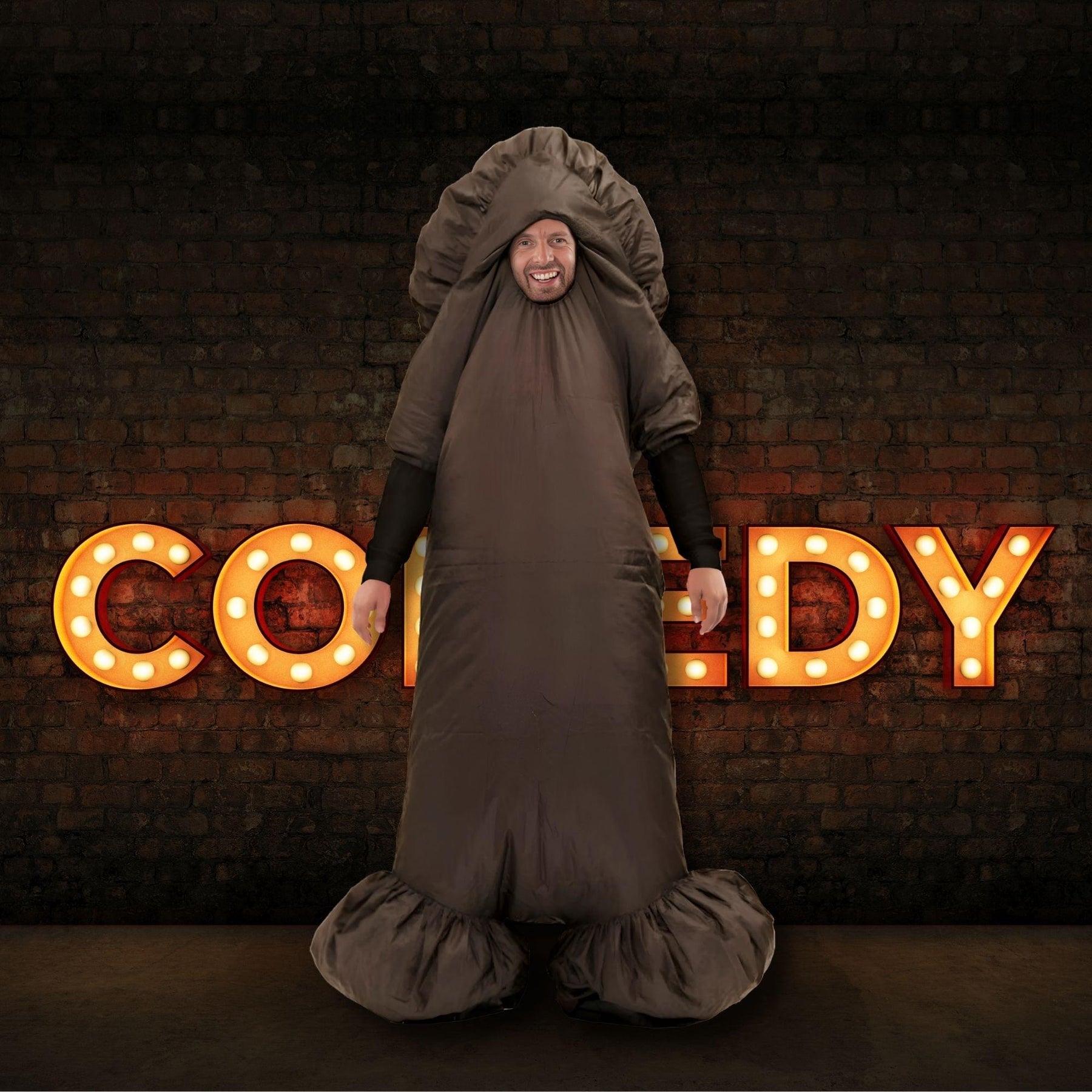 Inflatable King Dong Penis Adult Costume