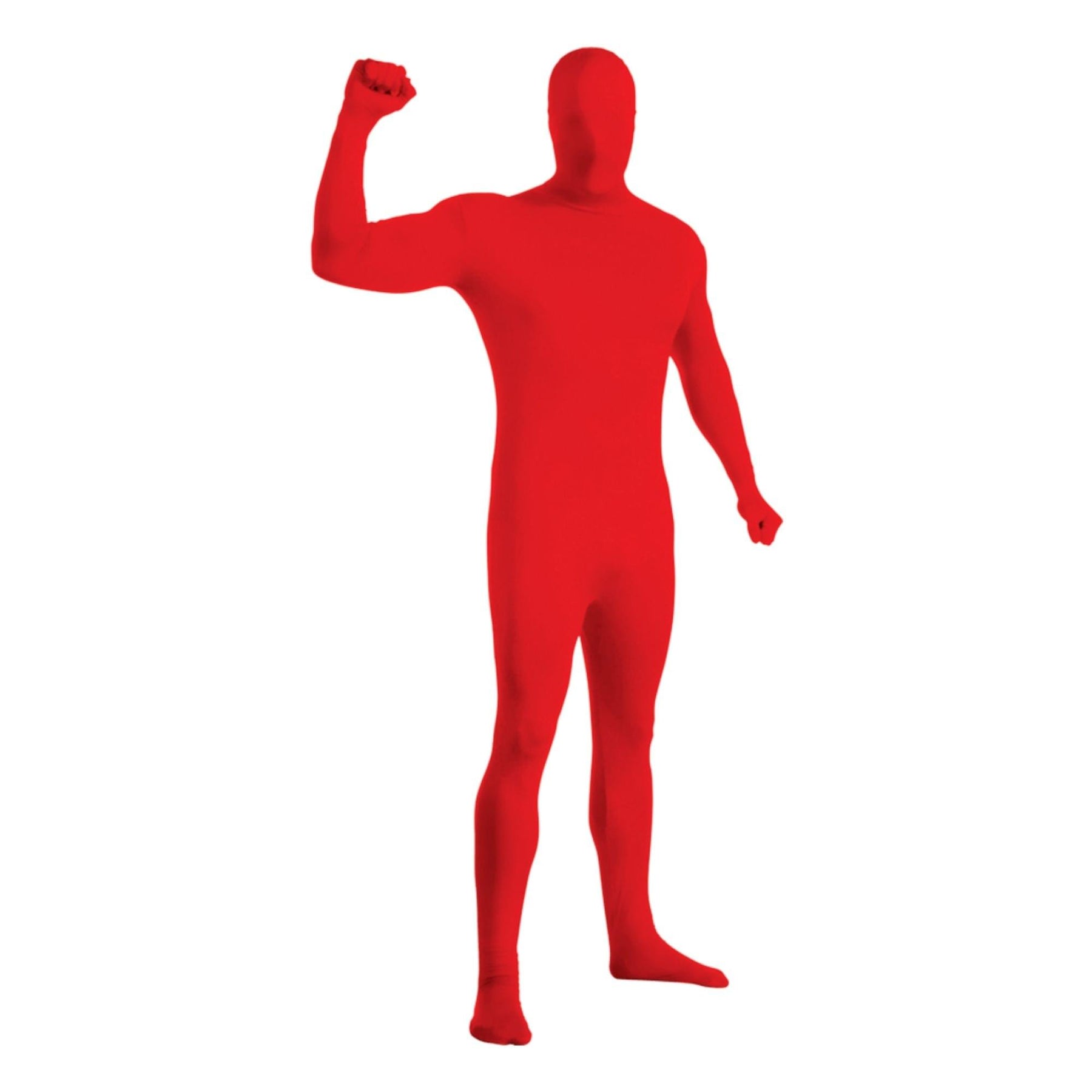 Second Skin Suit Red Adult Costume