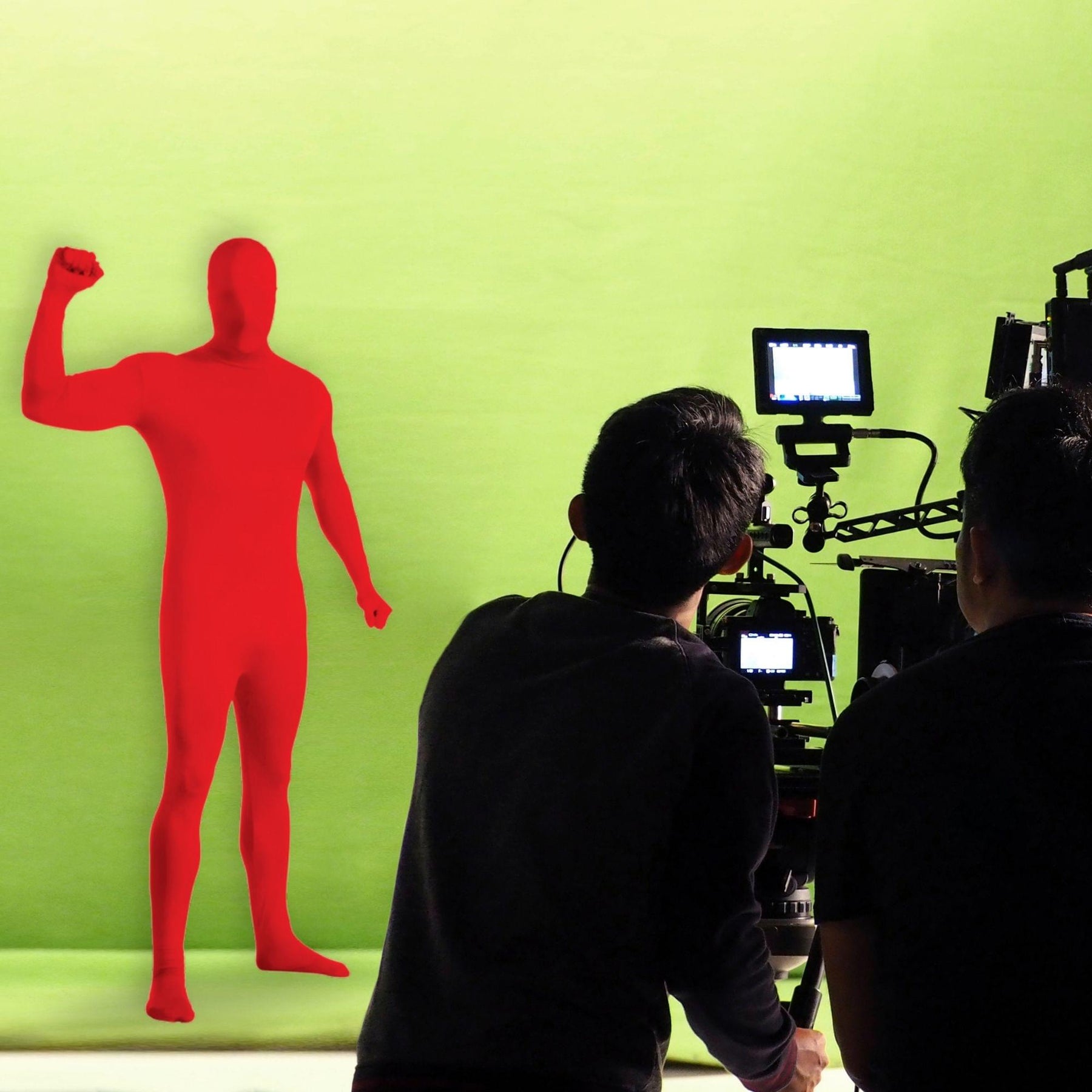 Second Skin Suit Red Adult Costume