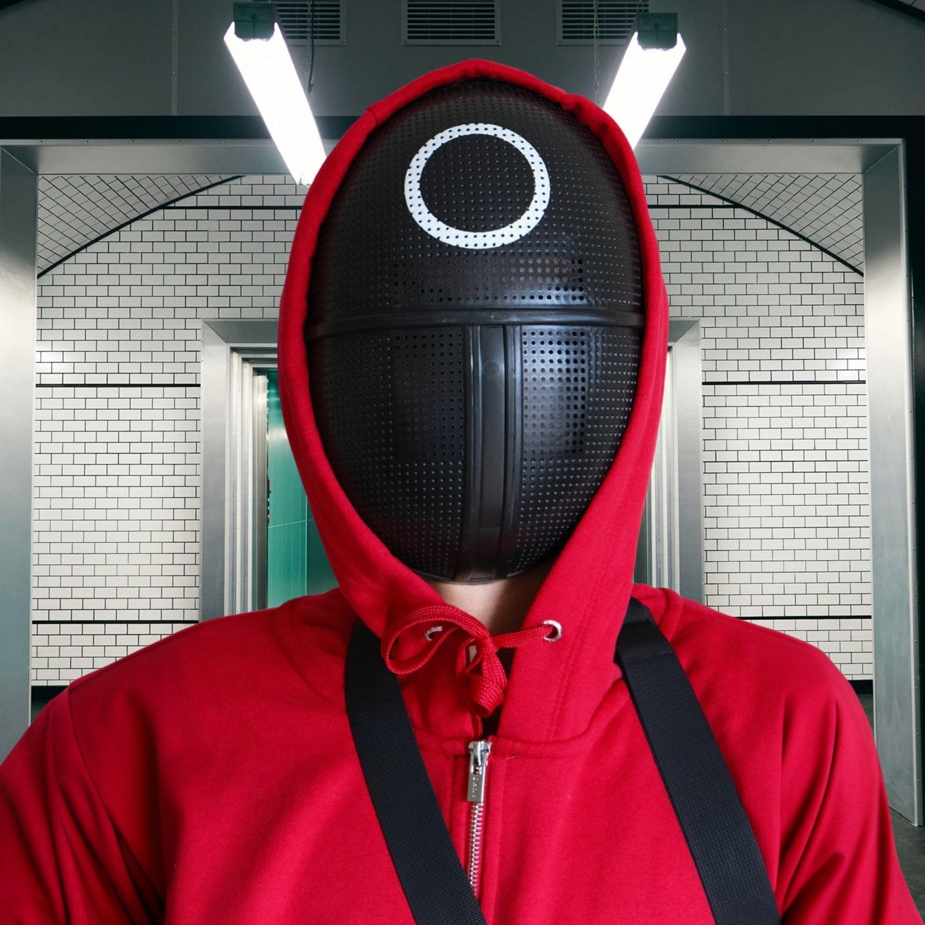 Squid Game Circle Mask Costume Accessory