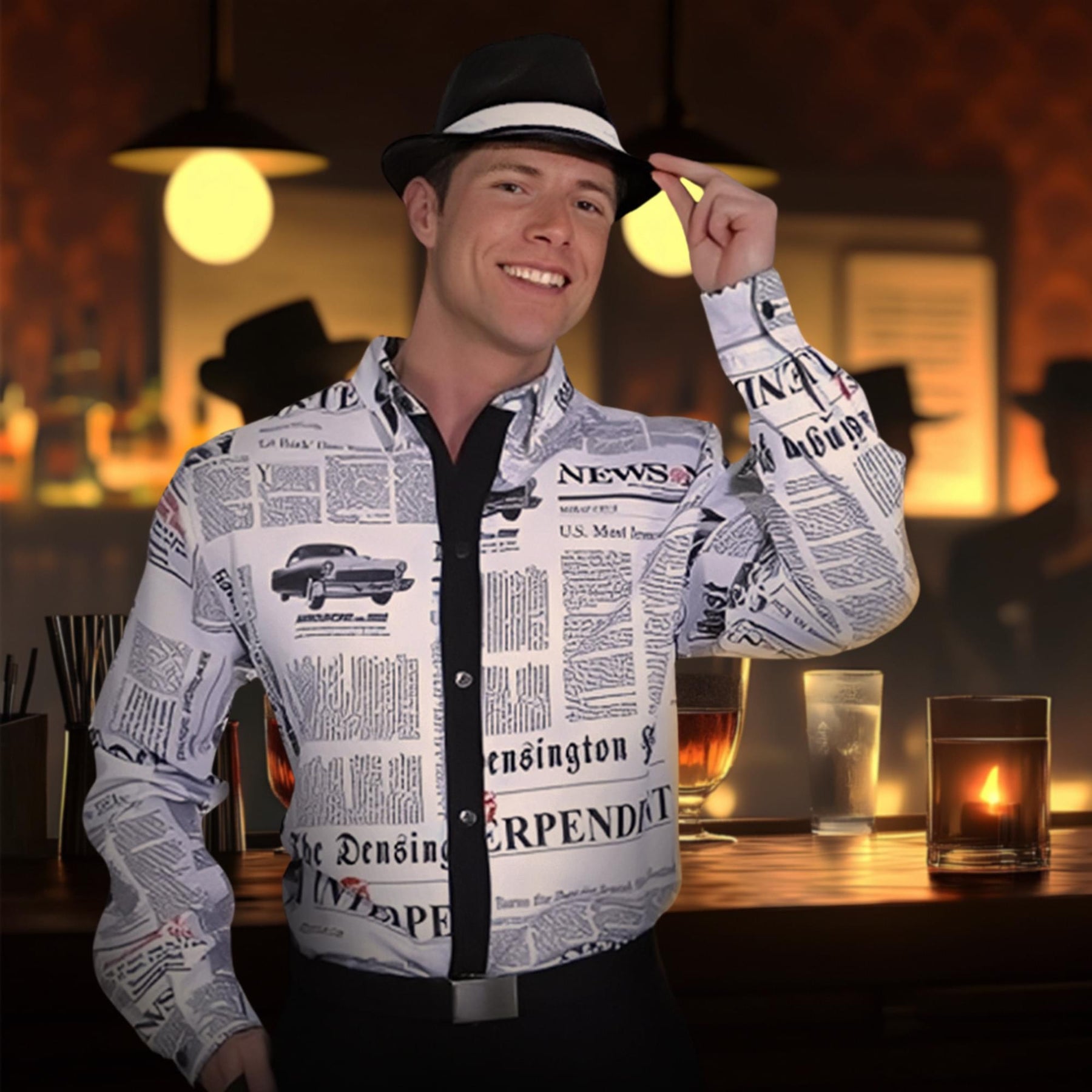 Fleet Street Hack Shirt Adult Costume