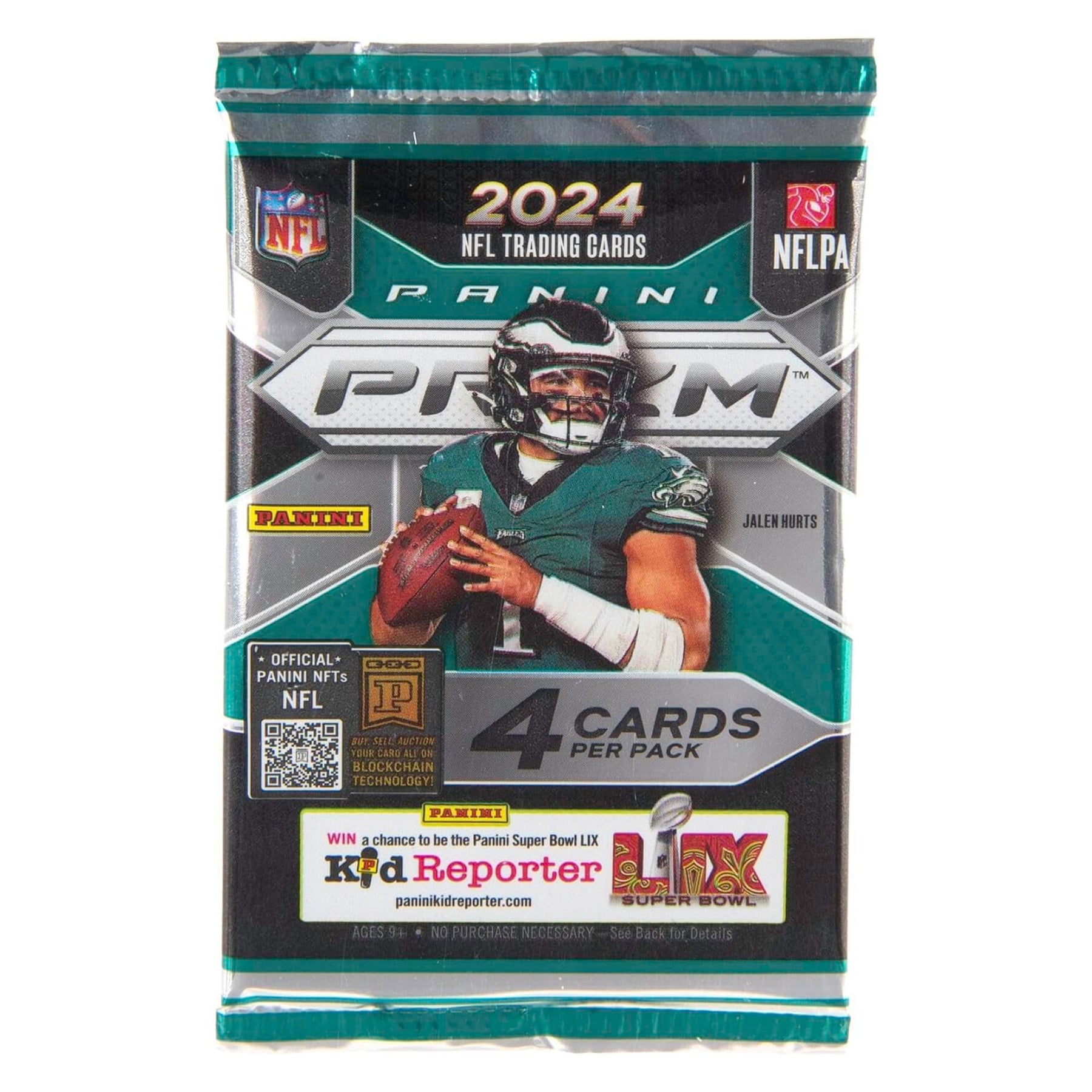 NFL 2024 Panini Prizm Football Retail Box | 96 Cards