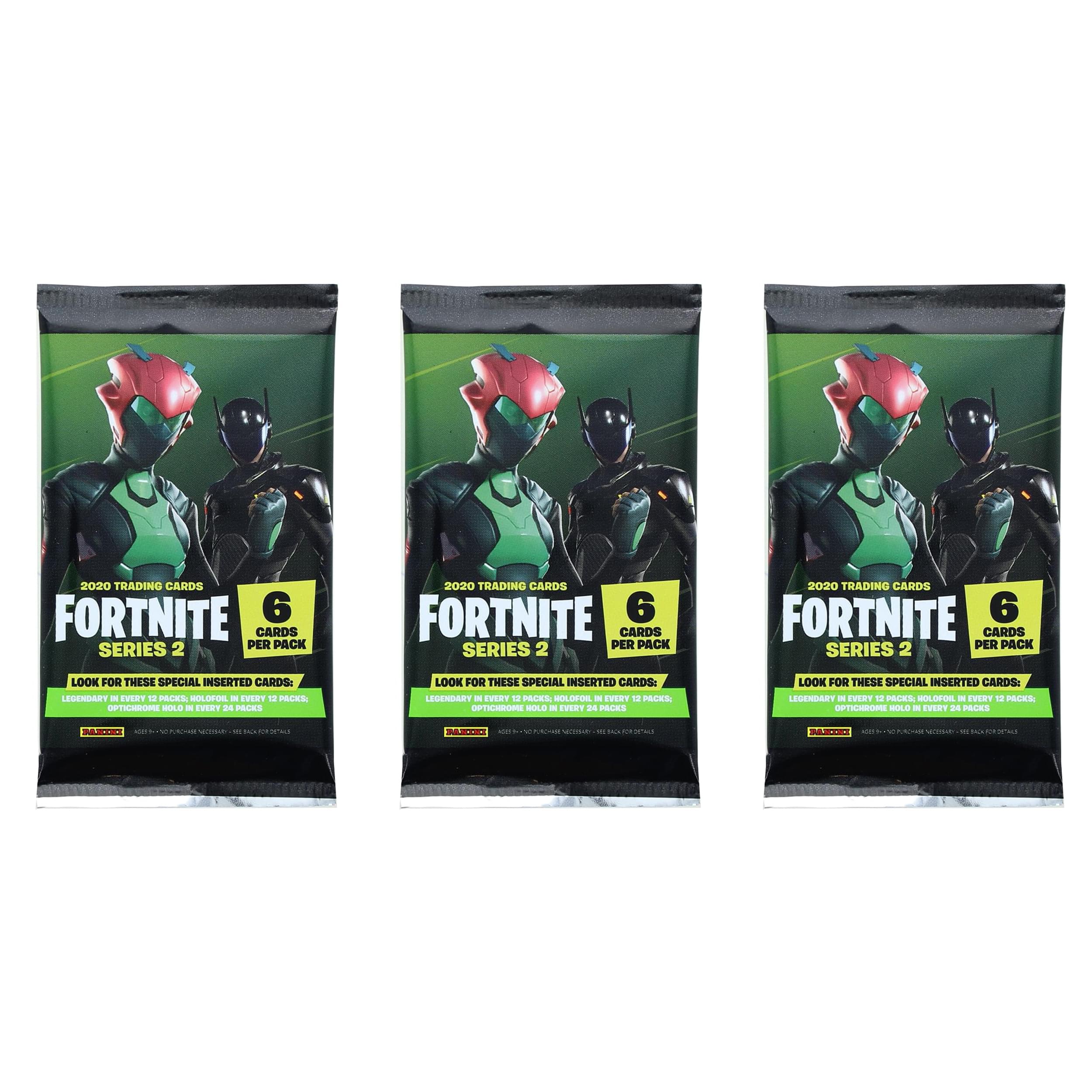 Panini Fortnite Series 2 Trading Cards | 3 Packs